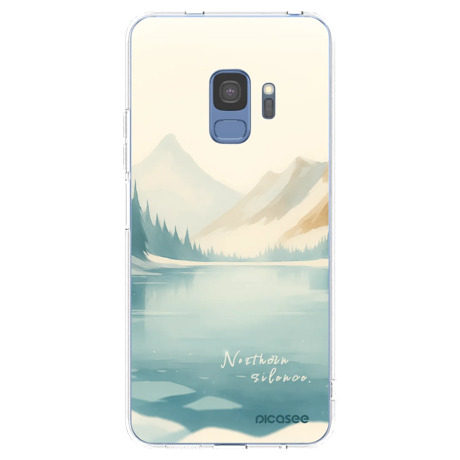 Picasee husă transparentă din silicon pentru Samsung Galaxy S9 G960F - NOTHERN SILENCE