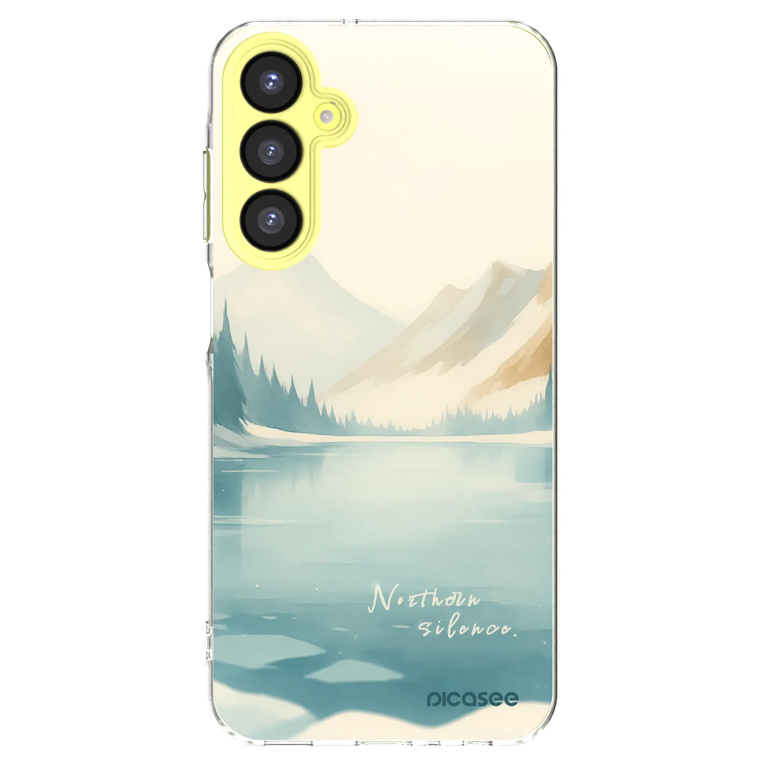 Picasee husă transparentă din silicon pentru Samsung Galaxy A25 A256B 5G - NOTHERN SILENCE
