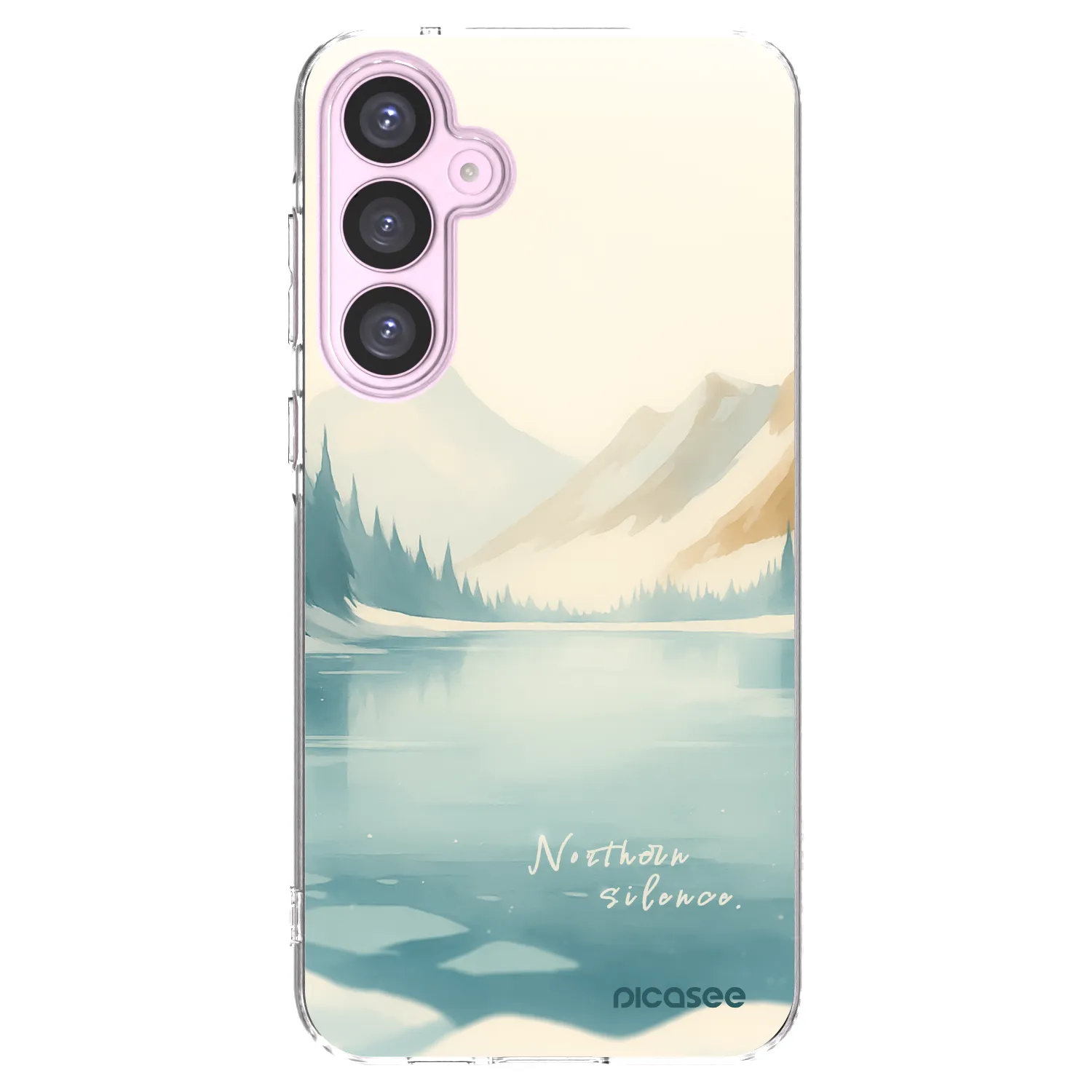 Picasee husă transparentă din silicon pentru Samsung Galaxy A55 5G A556B - NOTHERN SILENCE