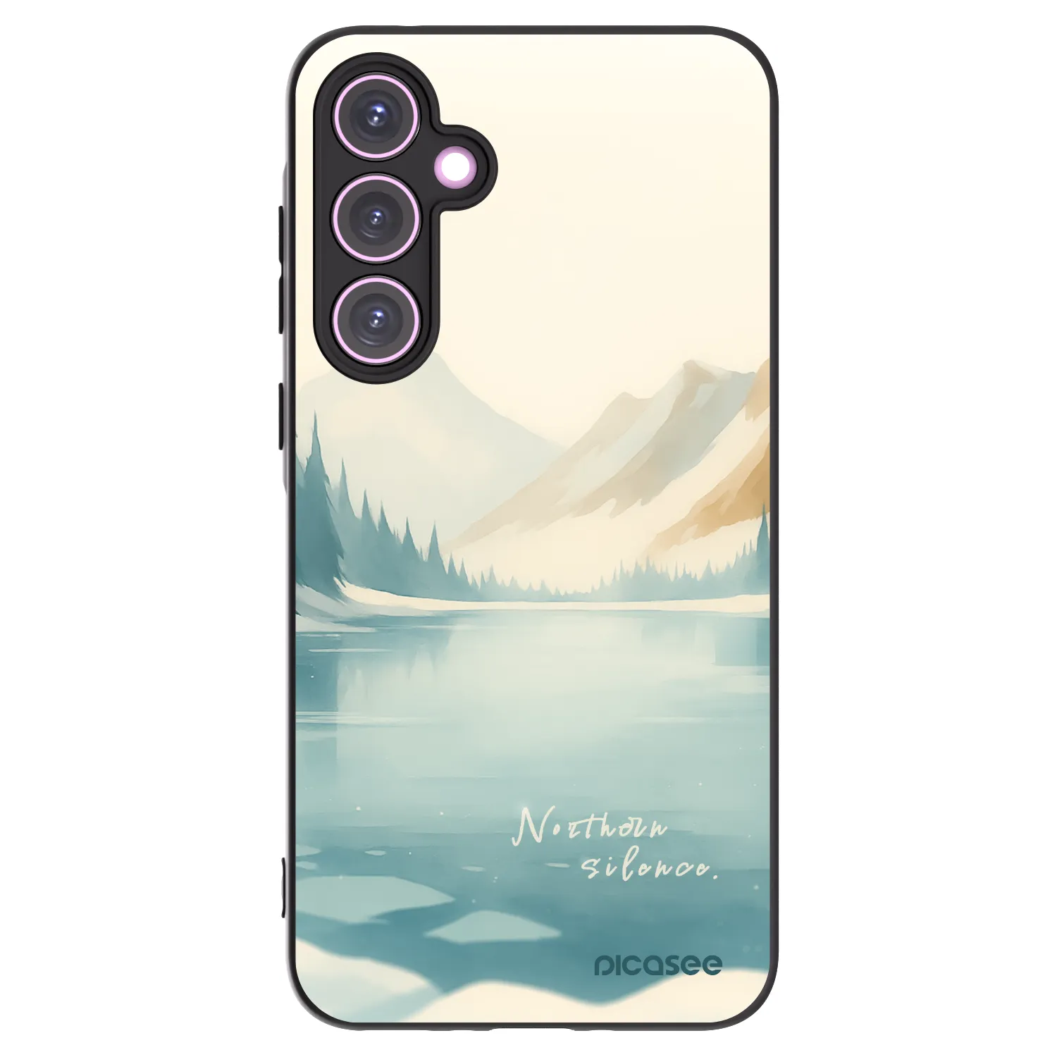 Picasee husă neagră din silicon pentru Samsung Galaxy A35 5G A356B - NOTHERN SILENCE