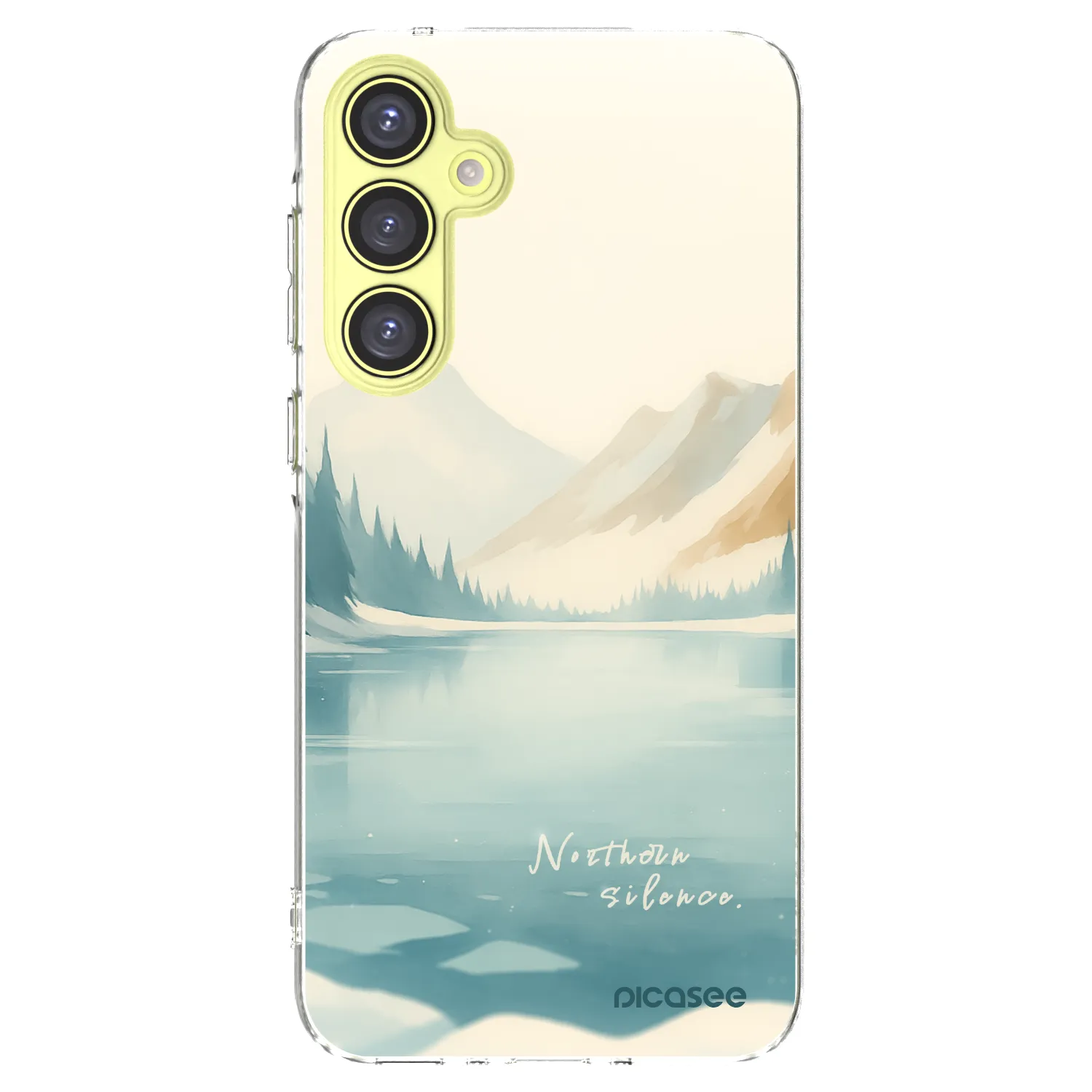 Picasee husă transparentă din silicon pentru Samsung Galaxy A35 5G A356B - NOTHERN SILENCE