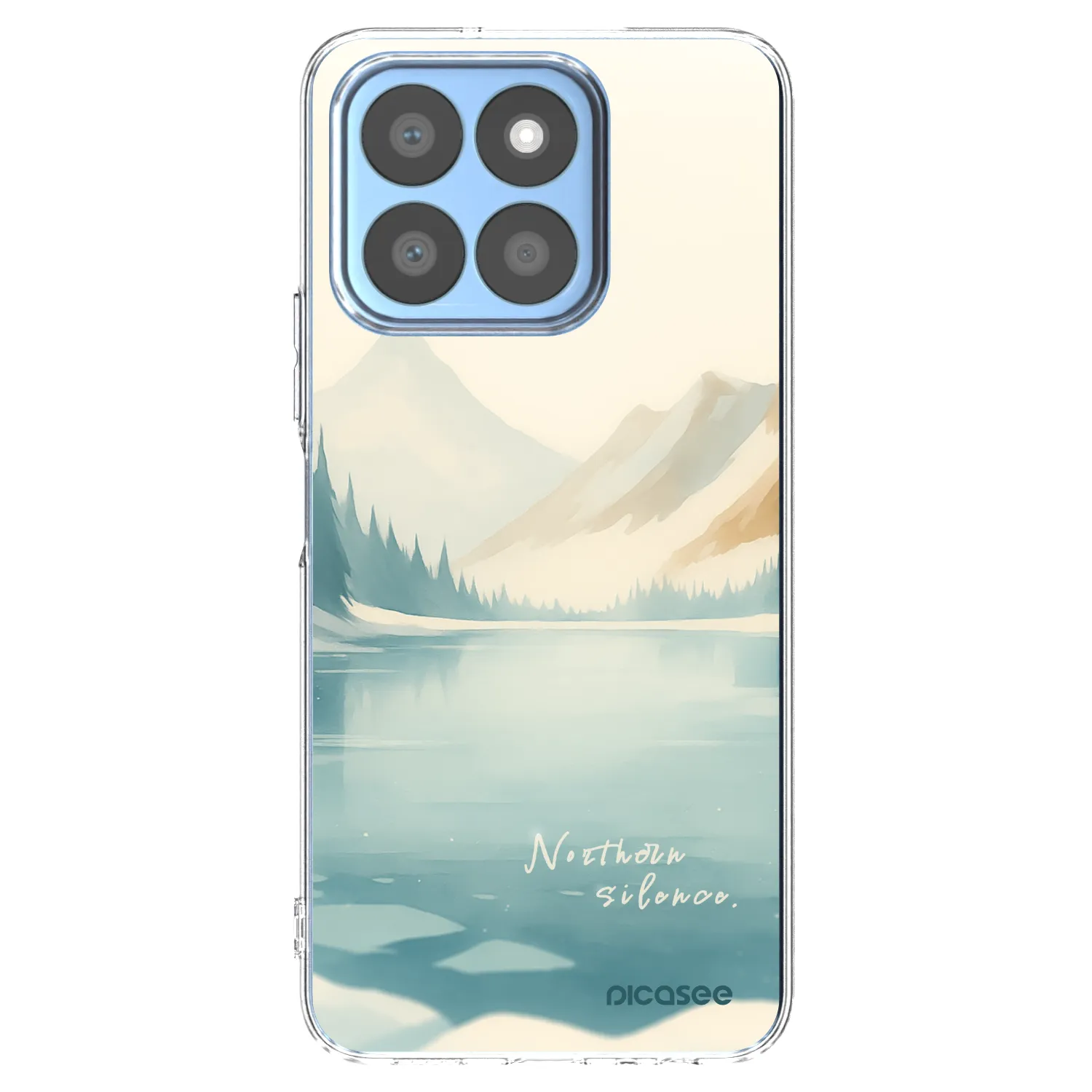 Picasee husă transparentă din silicon pentru Honor X8b - NOTHERN SILENCE