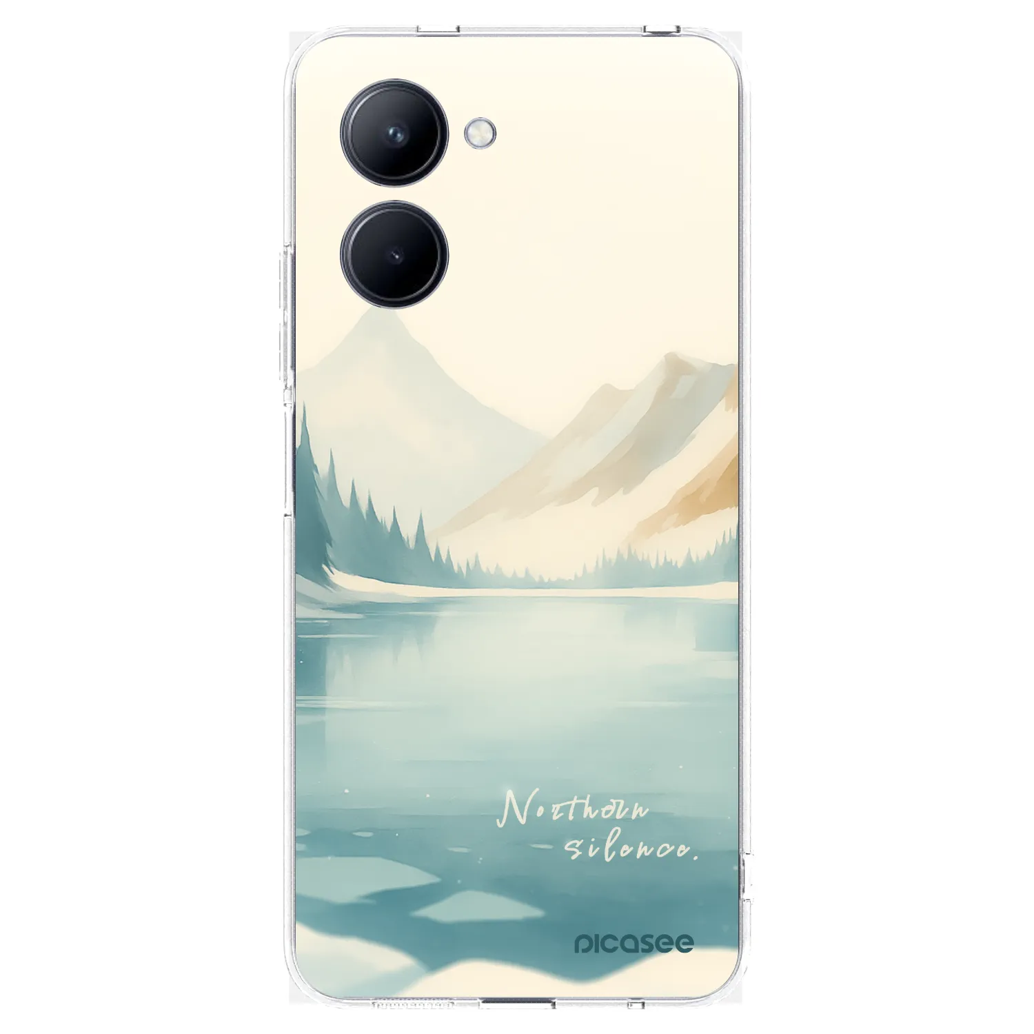 Picasee husă transparentă din silicon pentru Realme C33 (2023) - NOTHERN SILENCE