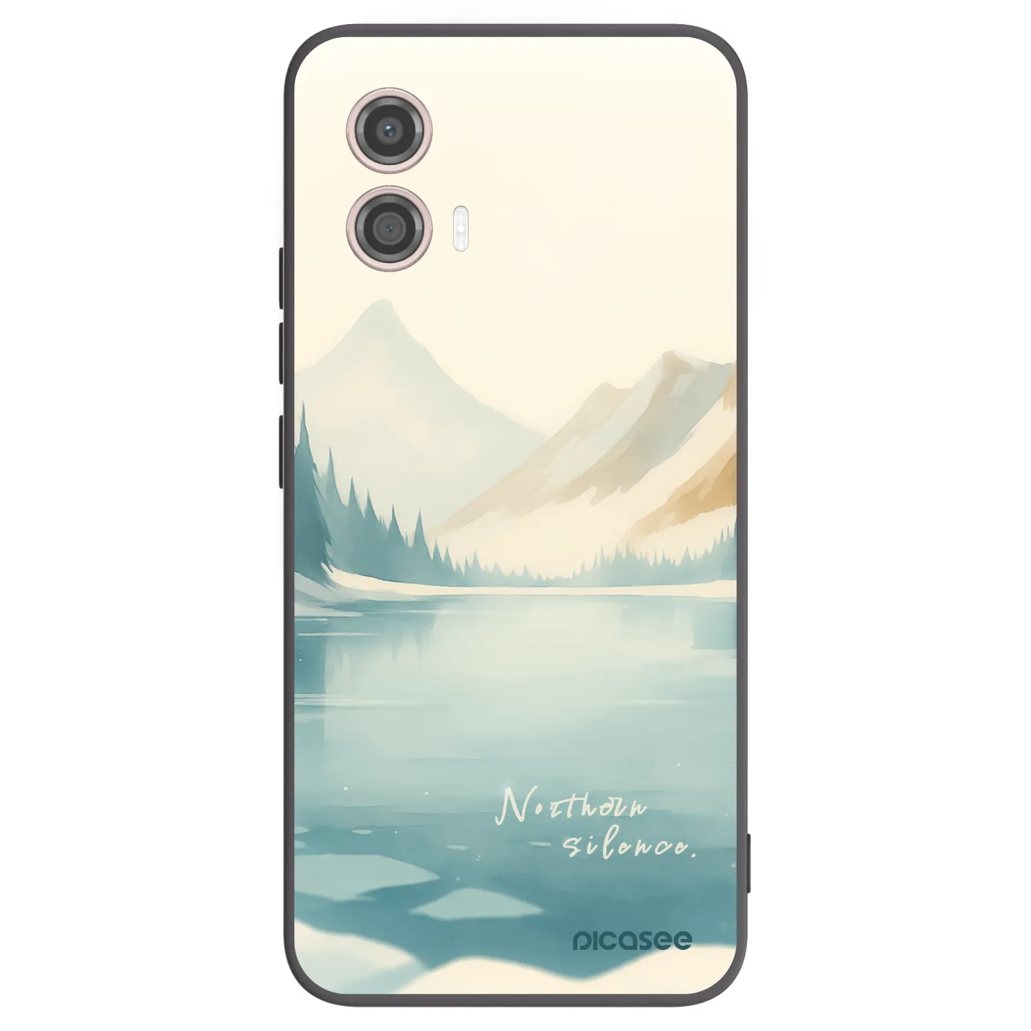 Picasee husă neagră din silicon pentru Motorola Moto G53 5G - NOTHERN SILENCE