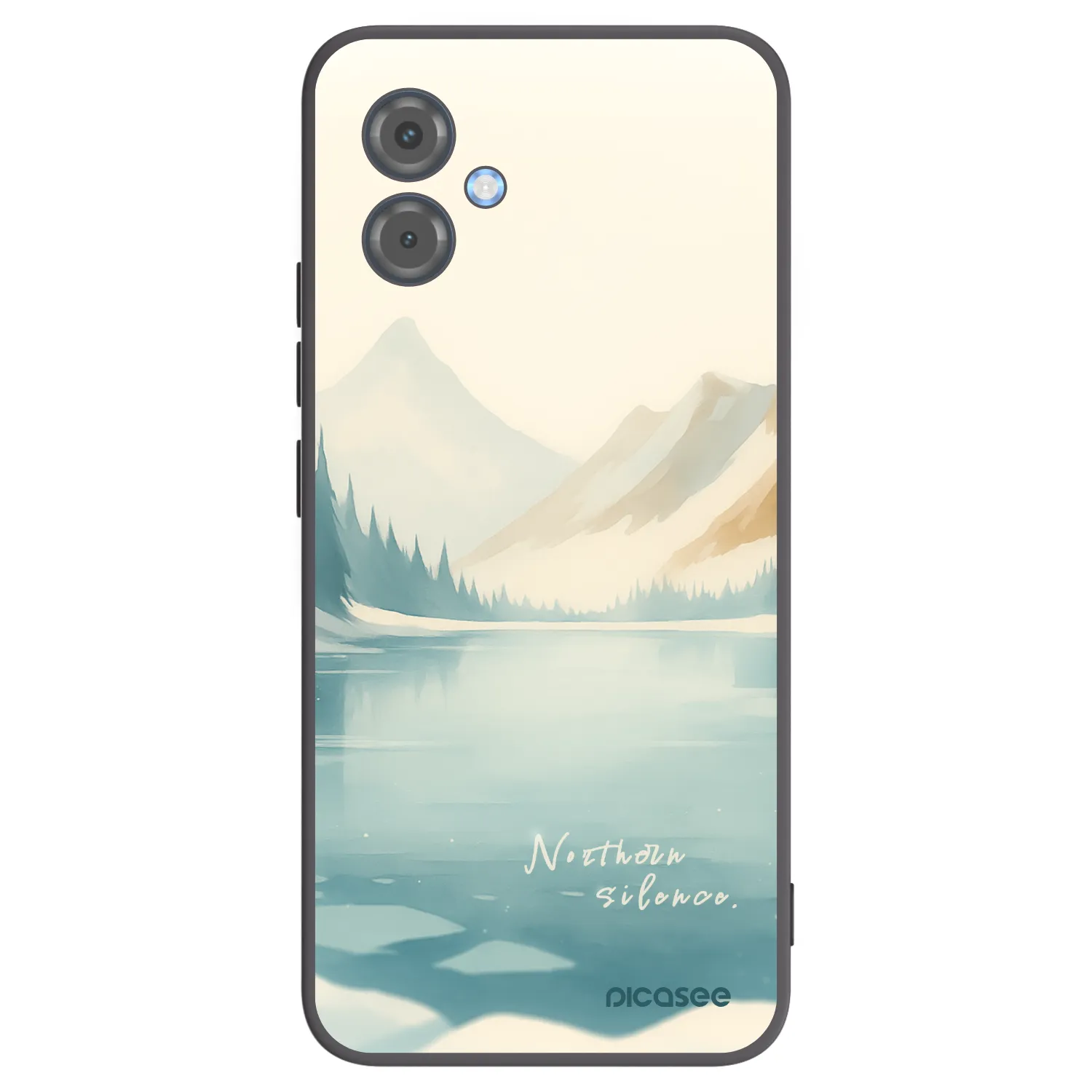 Picasee husă neagră din silicon pentru Motorola Moto G14 - NOTHERN SILENCE