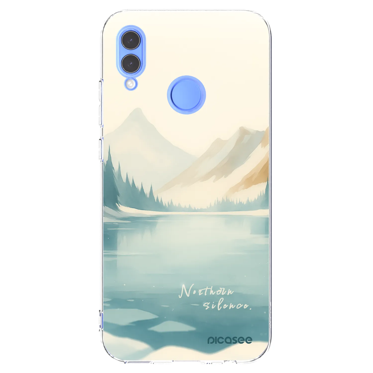 Picasee husă transparentă din silicon pentru Honor 10 Lite - NOTHERN SILENCE
