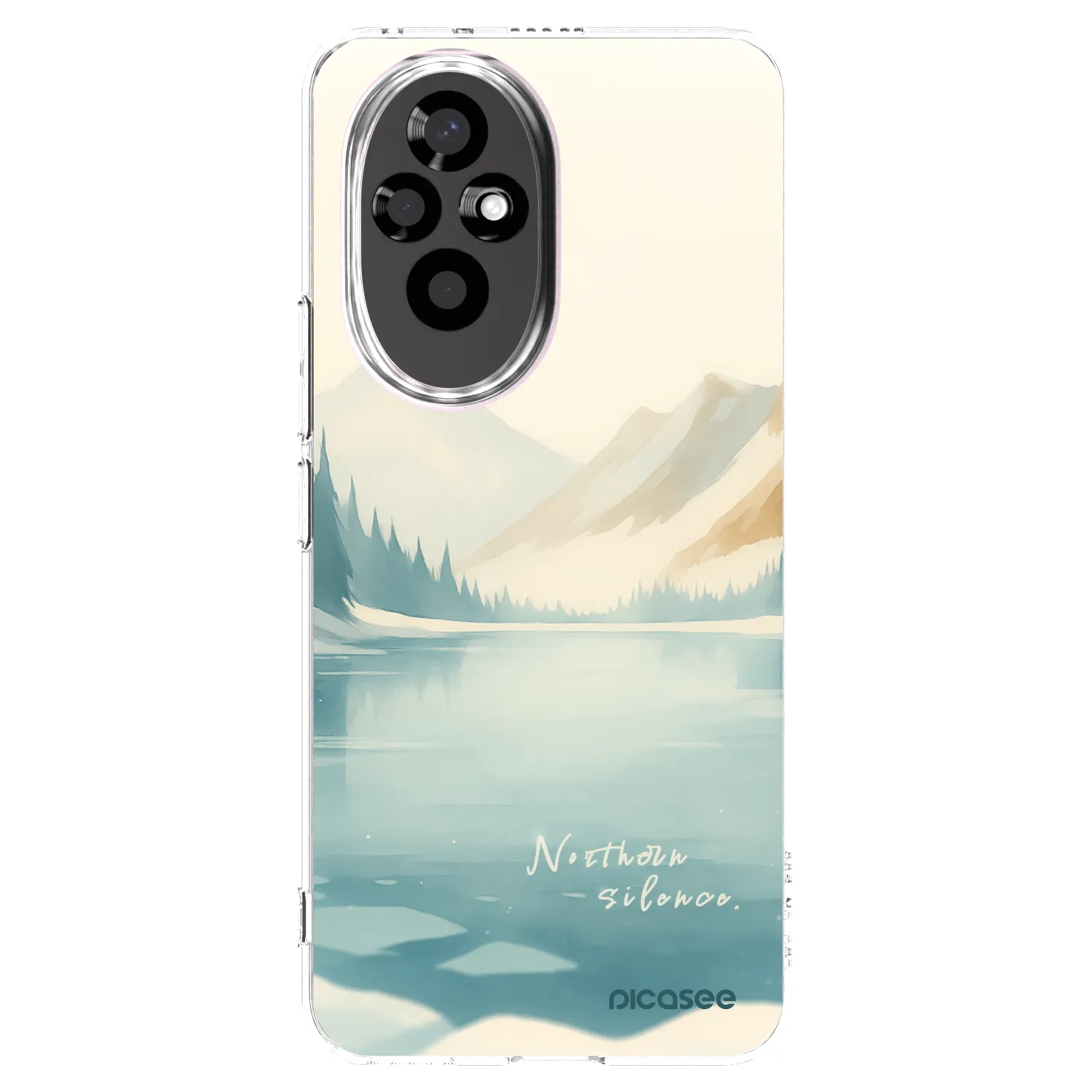 Picasee husă transparentă din silicon pentru Honor 200 Pro 5G - NOTHERN SILENCE