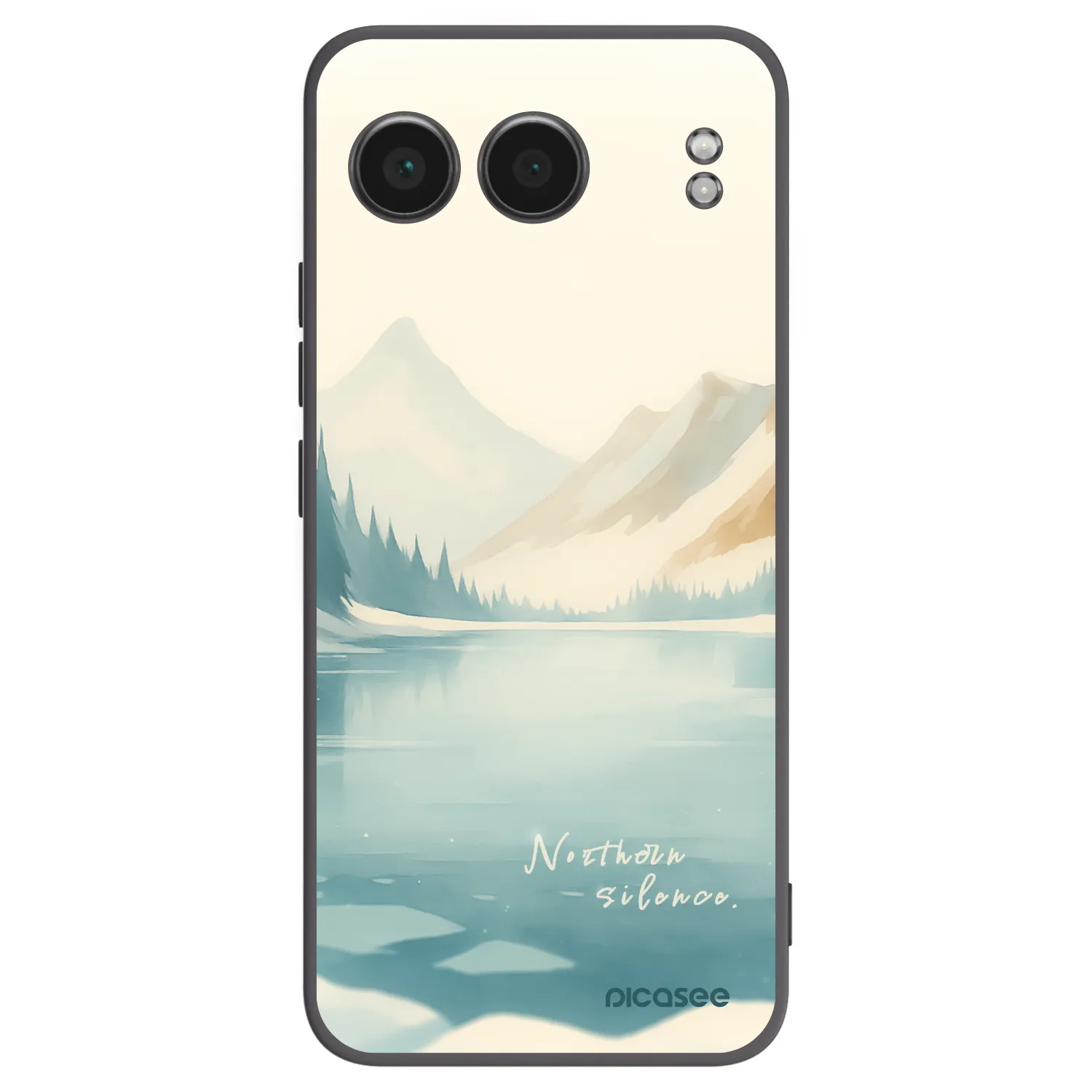 Picasee husă neagră din silicon pentru OnePlus Nord 4 - NOTHERN SILENCE
