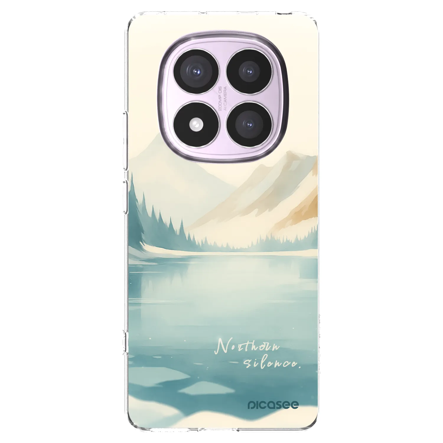 Picasee husă transparentă din silicon pentru Xiaomi Redmi Note 14 Pro 5G - NOTHERN SILENCE