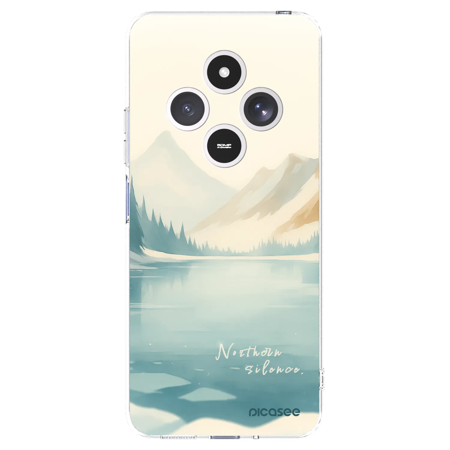 Picasee husă transparentă din silicon pentru Xiaomi Redmi 14C - NOTHERN SILENCE