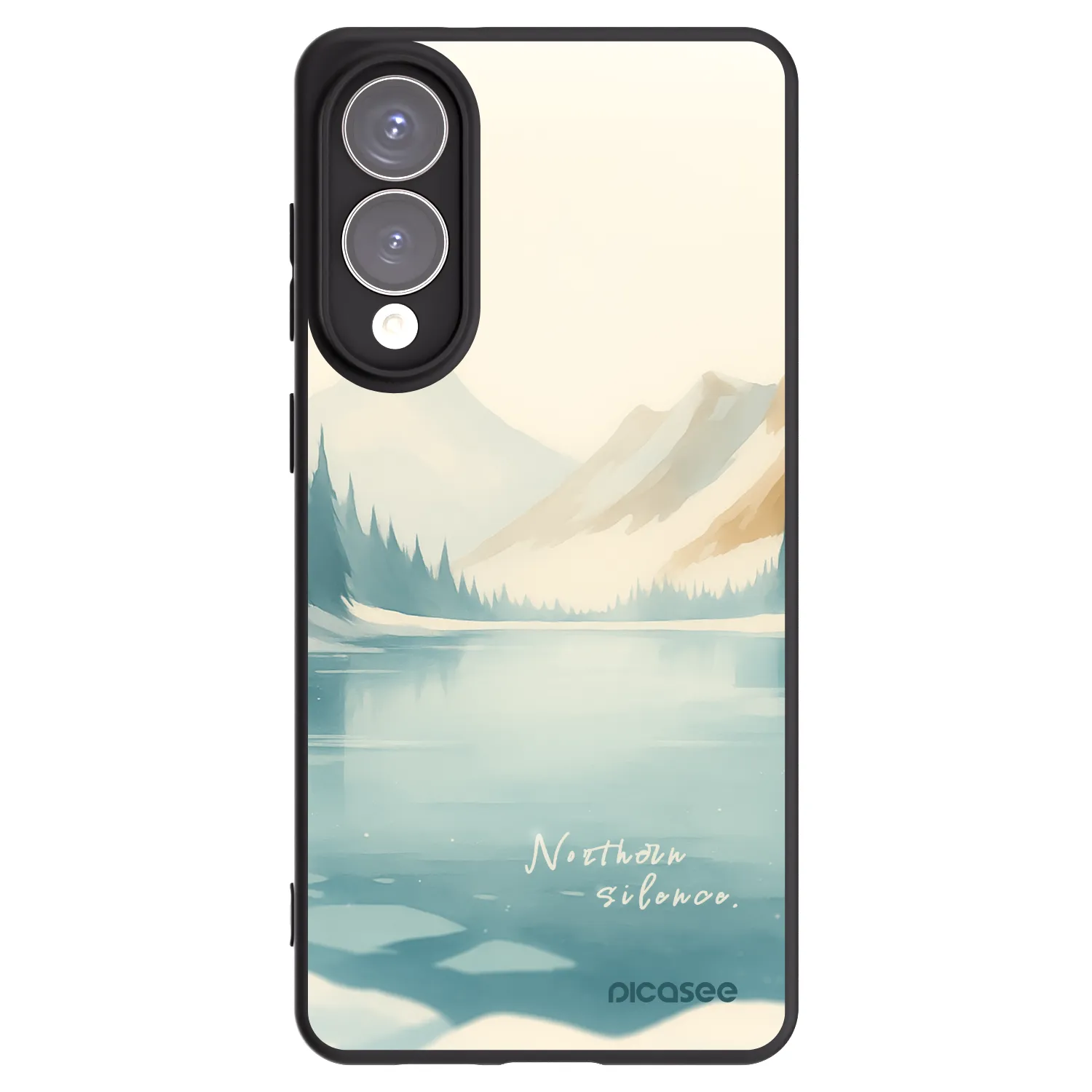 Picasee husă neagră din silicon pentru Samsung Galaxy S25 Edge 5G - NOTHERN SILENCE