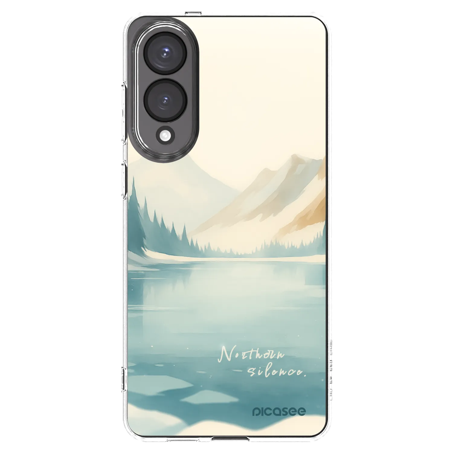 Picasee husă transparentă din silicon pentru Samsung Galaxy S25 Edge 5G - NOTHERN SILENCE