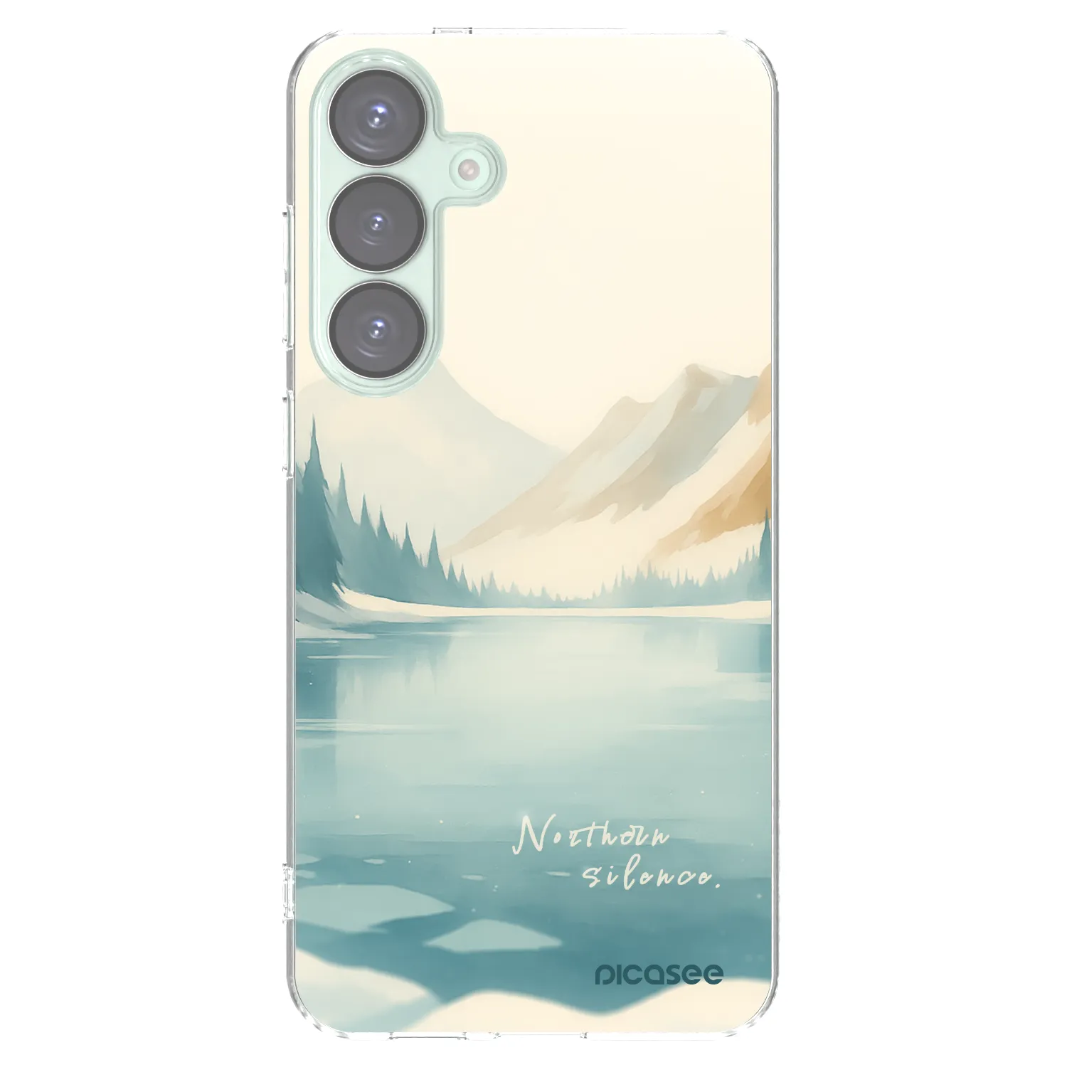 Picasee husă transparentă din silicon pentru Samsung Galaxy S25+ 5G - NOTHERN SILENCE