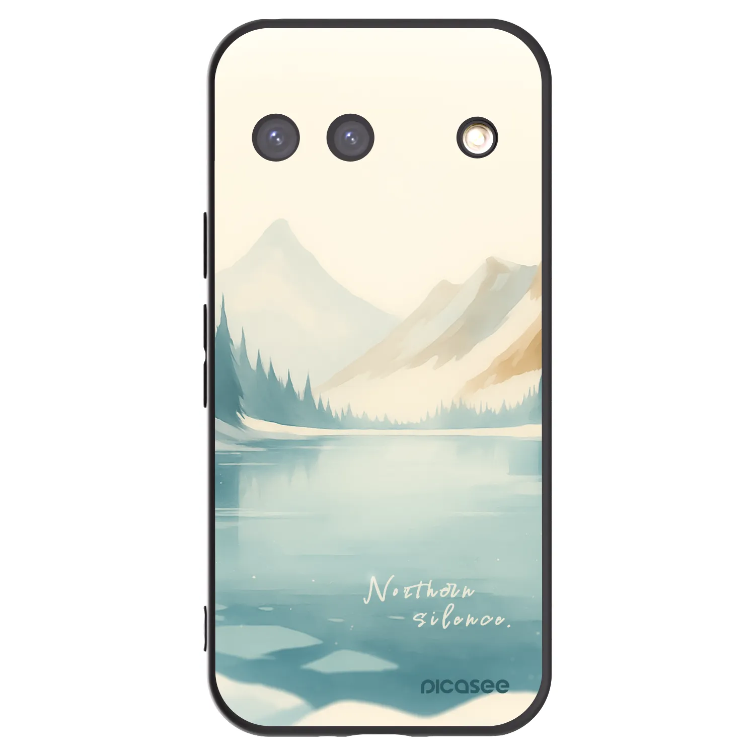 Picasee husă neagră din silicon pentru Google Pixel 9 - NOTHERN SILENCE