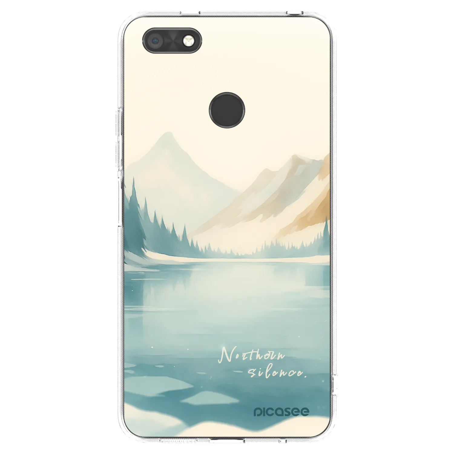 Picasee husă transparentă din silicon pentru Huawei P9 Lite Mini - NOTHERN SILENCE