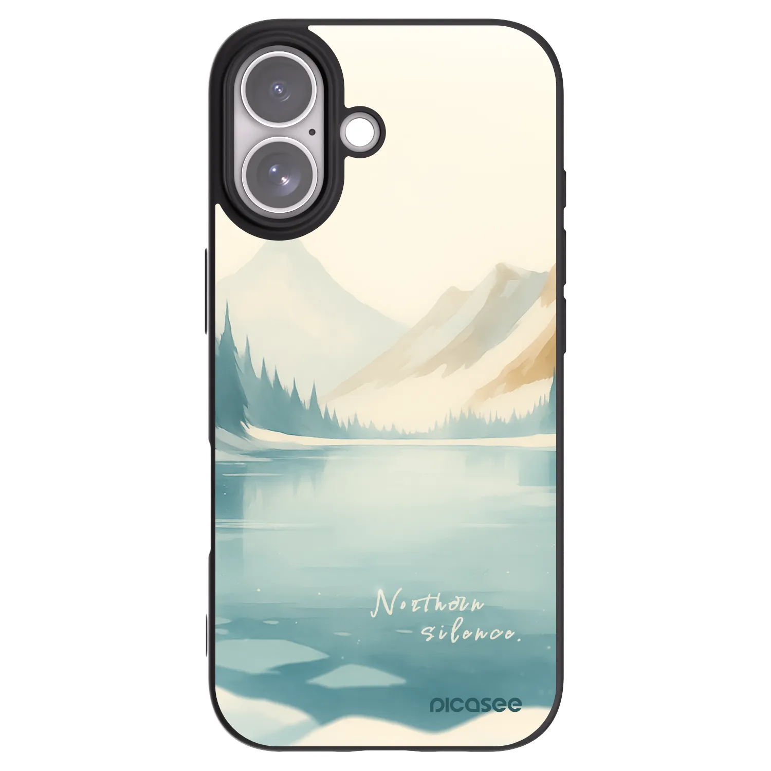 Picasee husă neagră din silicon pentru Apple iPhone 17 - NOTHERN SILENCE