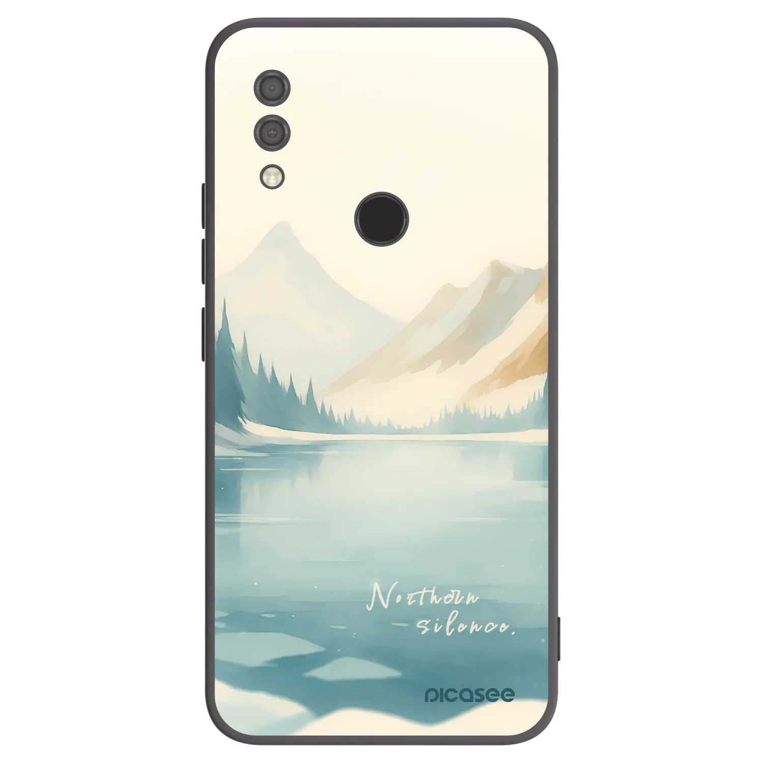 Picasee husă neagră din silicon pentru Xiaomi Redmi 7 - NOTHERN SILENCE