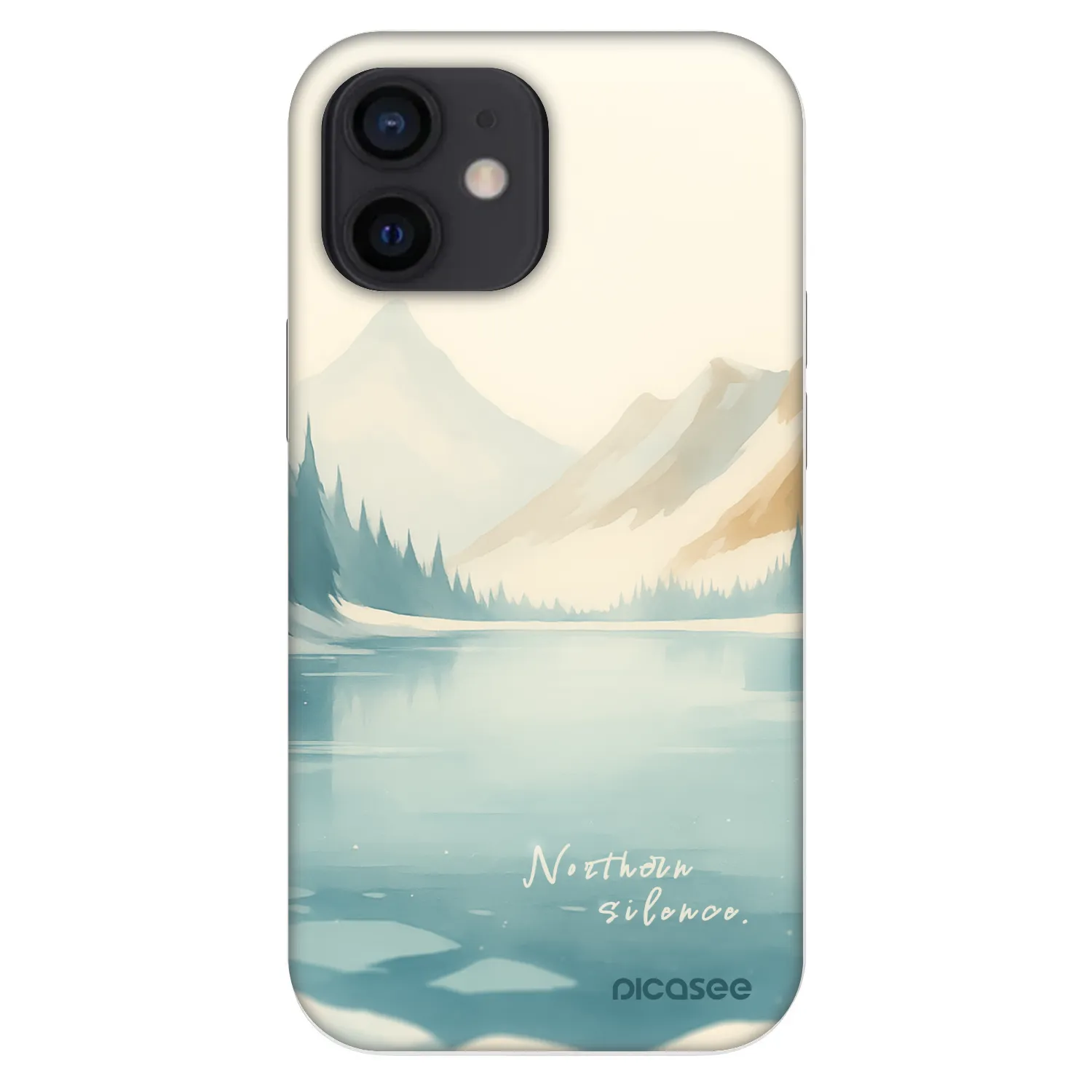 Picasee Fashion Case pentru Apple iPhone 12 mini - NOTHERN SILENCE