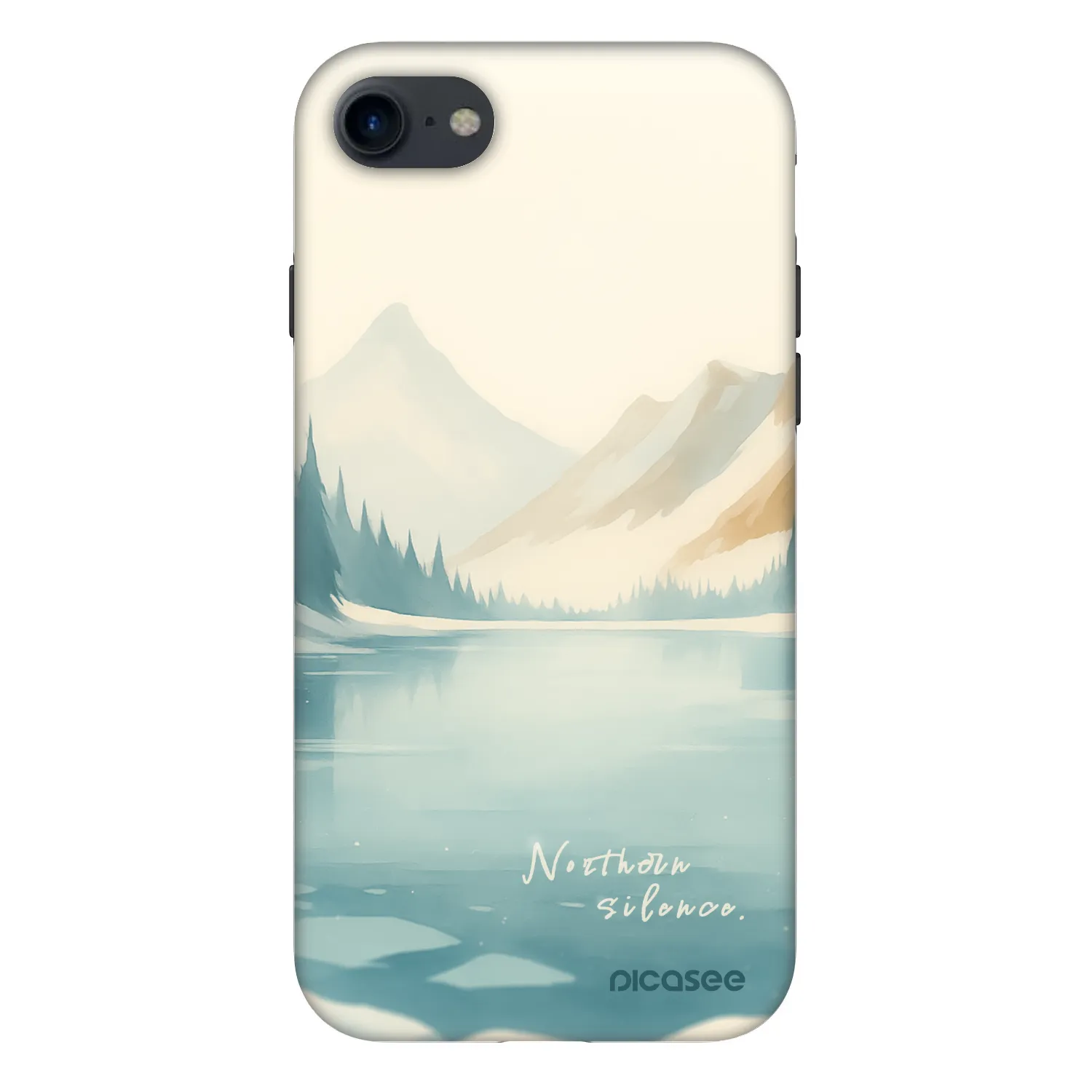 Picasee Fashion Case pentru Apple iPhone 8 - NOTHERN SILENCE