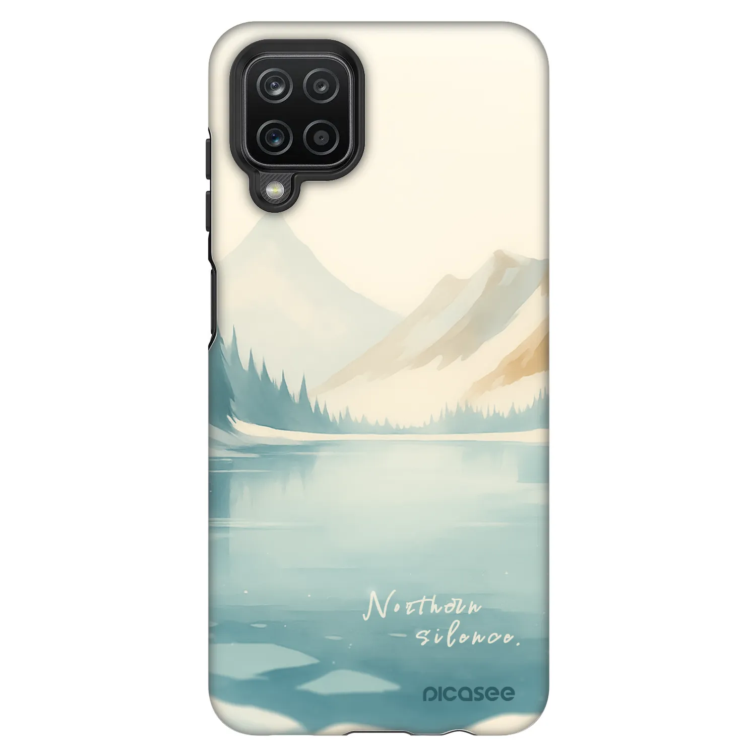 Picasee Fashion Case pentru Samsung Galaxy A12 A125F - NOTHERN SILENCE