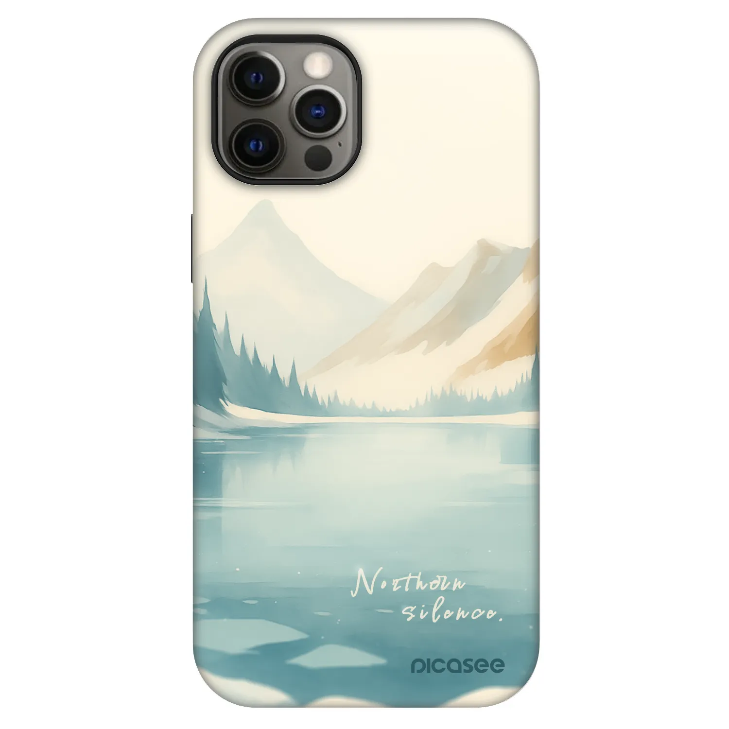 Picasee Fashion Case MagSafe pentru Apple iPhone 12 Pro - NOTHERN SILENCE