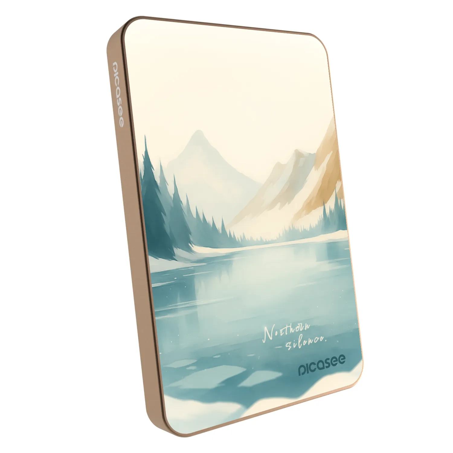 Picasee Powerbank cu MagSafe 5 000 mAh De aur - NOTHERN SILENCE