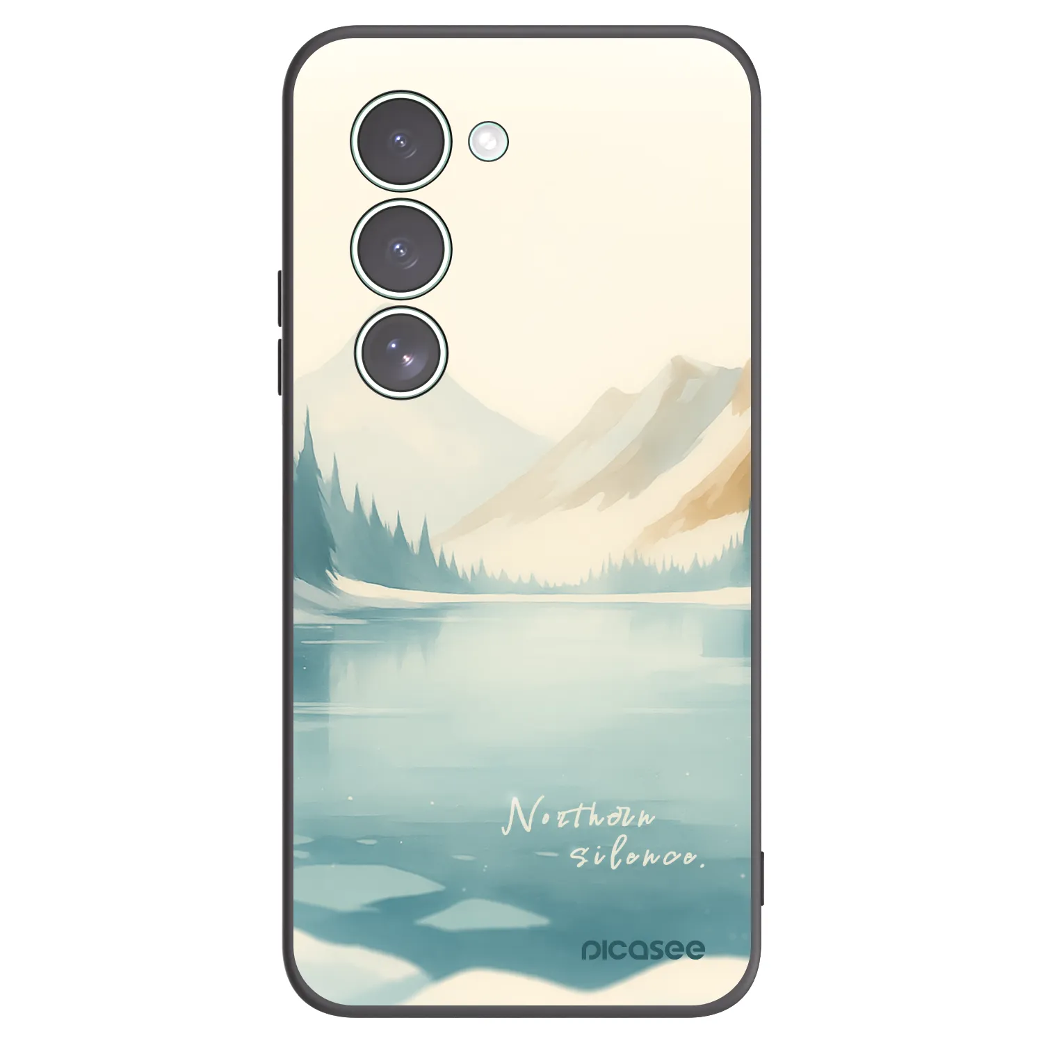 Picasee husă neagră din silicon pentru Xiaomi Redmi 15 5G - NOTHERN SILENCE