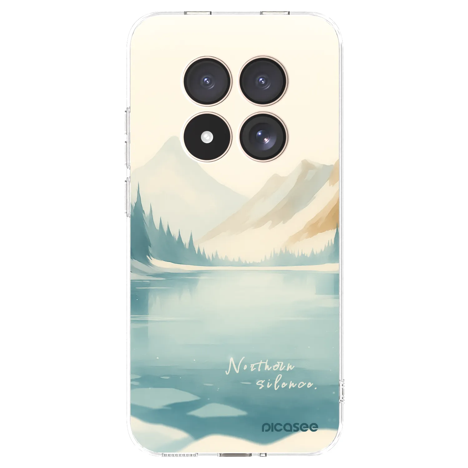 Picasee husă transparentă din silicon pentru Xiaomi Redmi Note 15 Pro 4G - NOTHERN SILENCE