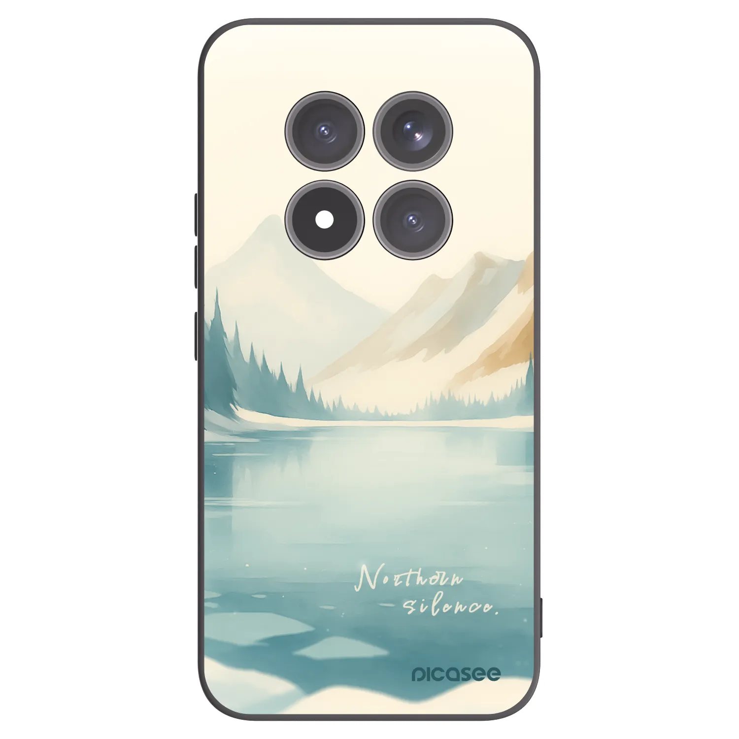 Picasee husă neagră din silicon pentru Xiaomi Redmi Note 15 Pro+ - NOTHERN SILENCE