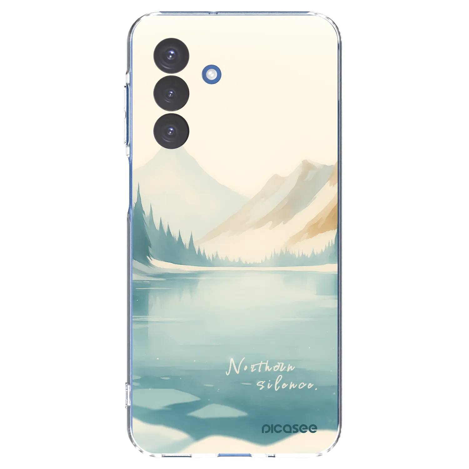 Picasee husă transparentă din silicon pentru Samsung Galaxy A17 5G - NOTHERN SILENCE