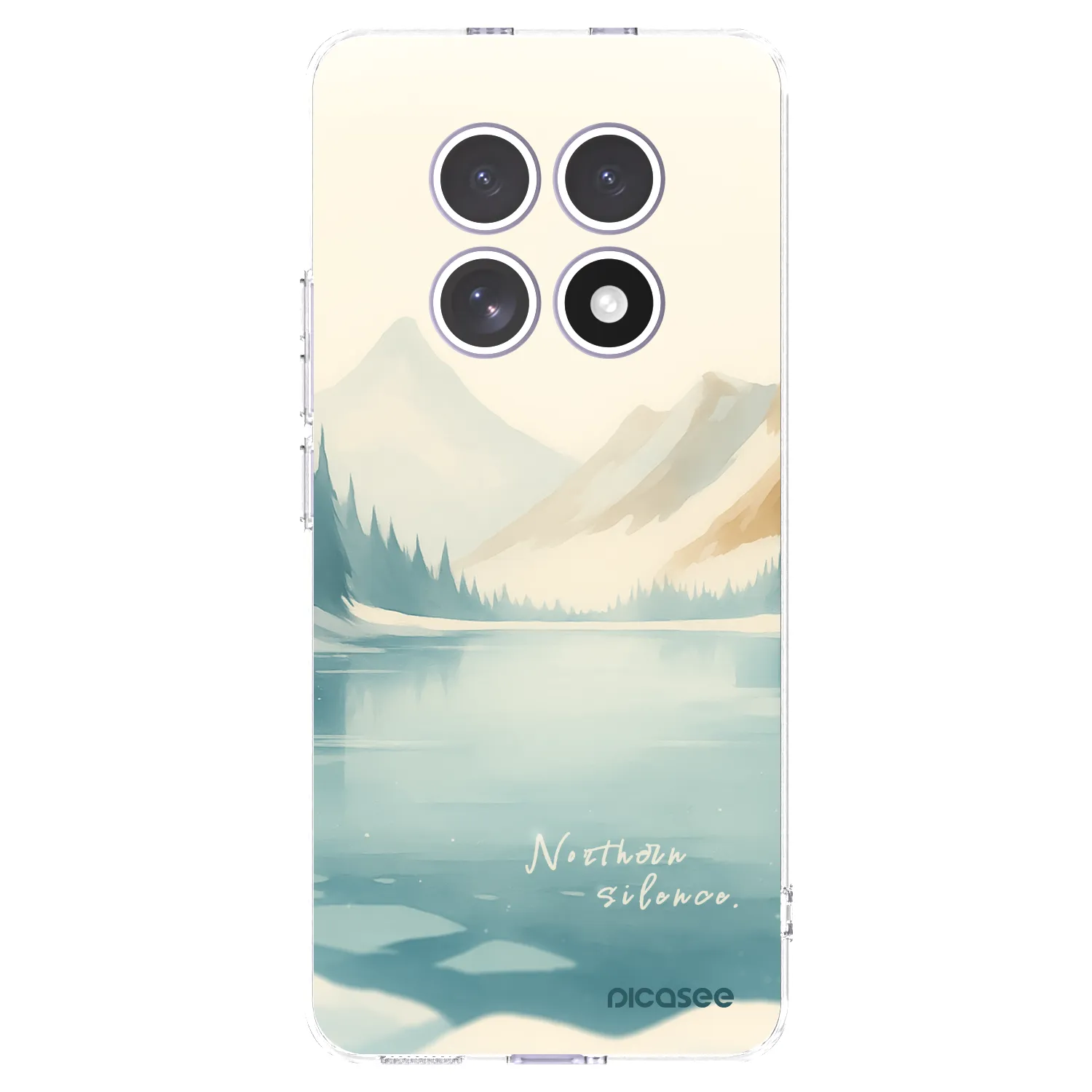 Picasee husă transparentă din silicon pentru Xiaomi Redmi Note 15 - NOTHERN SILENCE