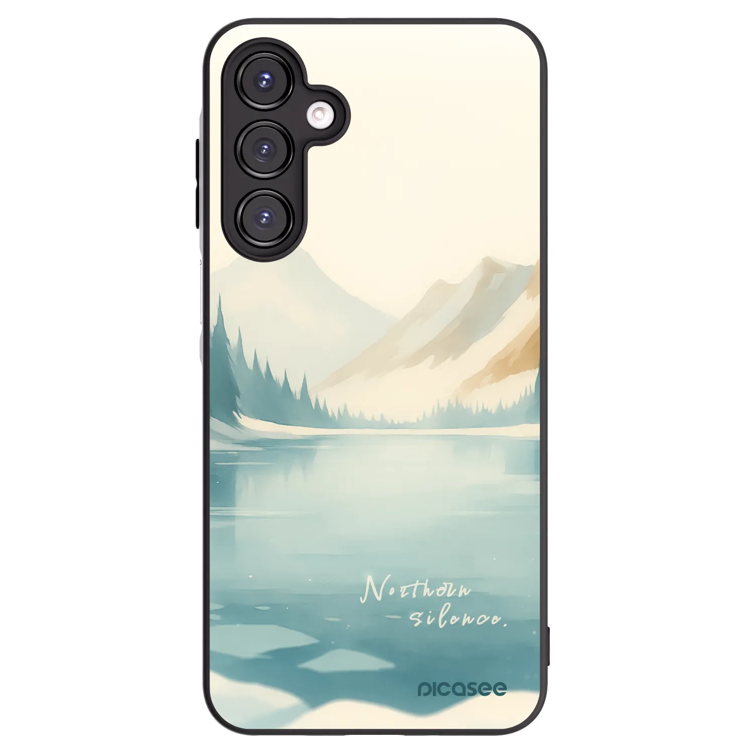 Picasee husă neagră din silicon pentru Samsung Galaxy A16 4G - NOTHERN SILENCE