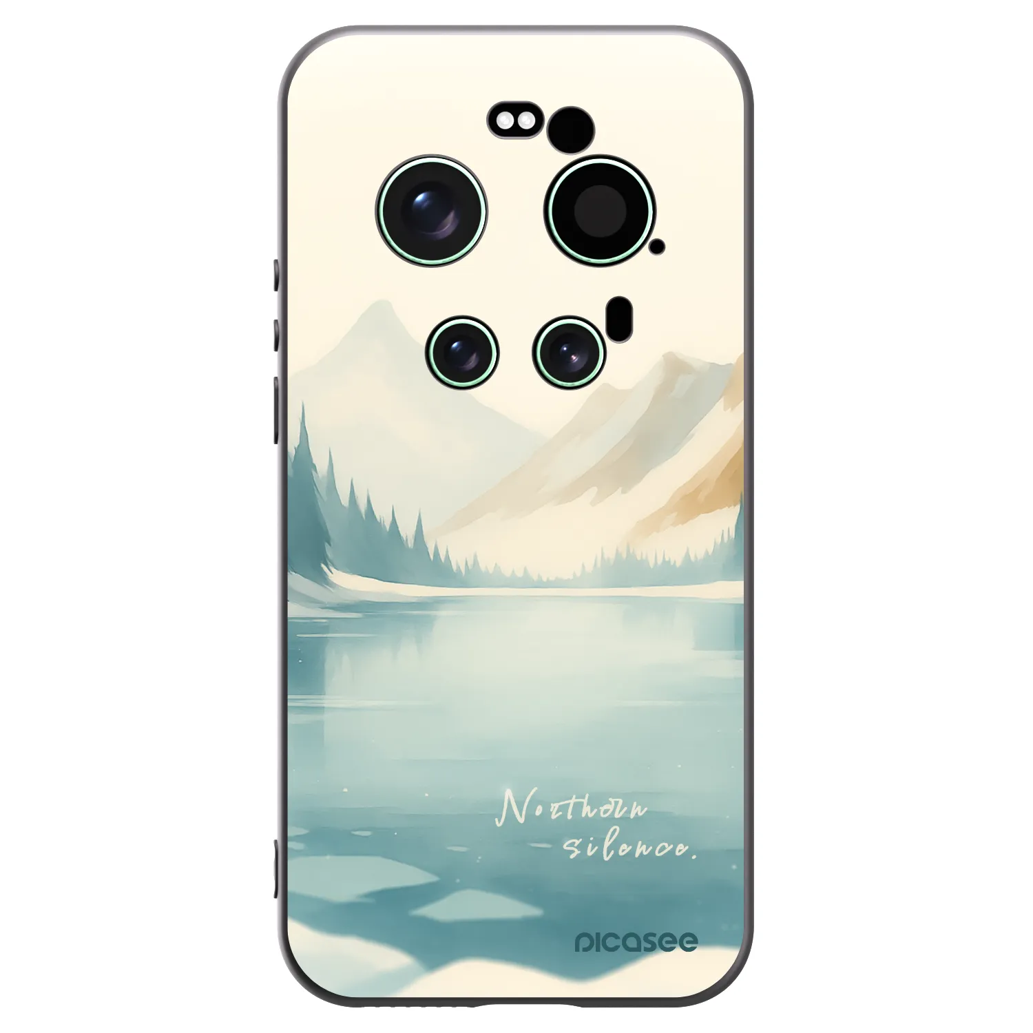 Picasee husă neagră din silicon pentru Xiaomi 17 Ultra - NOTHERN SILENCE