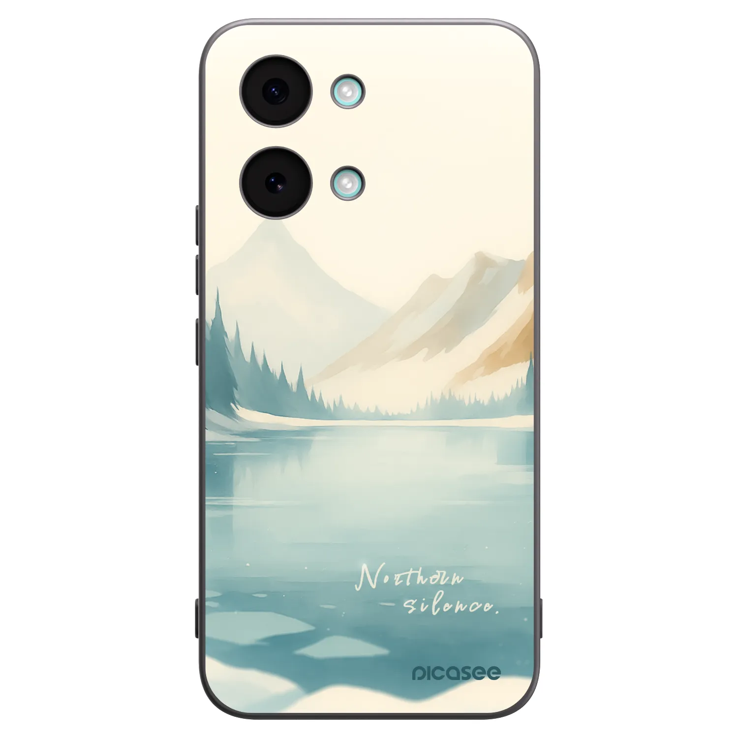 Picasee husă neagră din silicon pentru Xiaomi Poco X8 Pro Max - NOTHERN SILENCE
