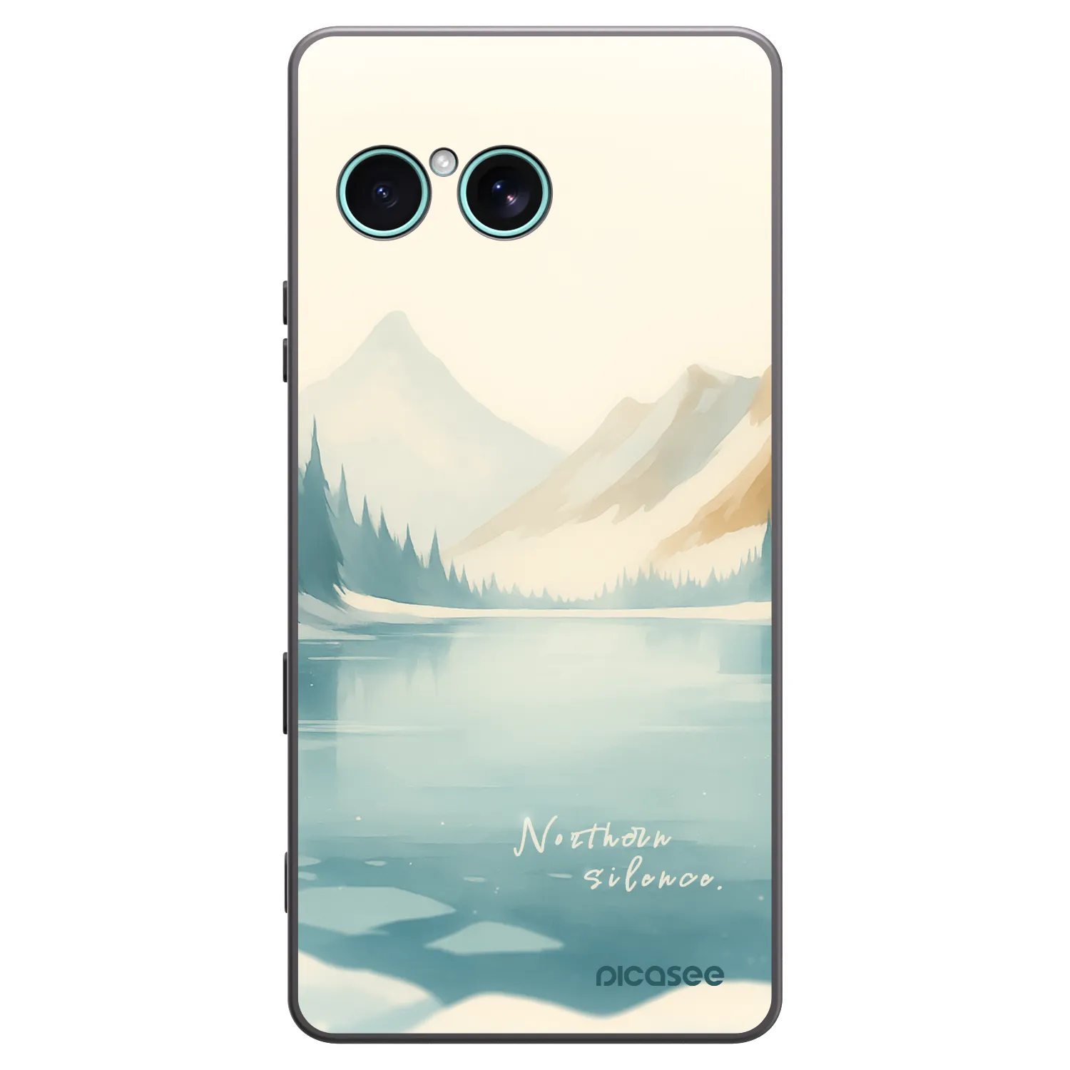 Picasee husă neagră din silicon pentru Sony Xperia 10 VII - NOTHERN SILENCE