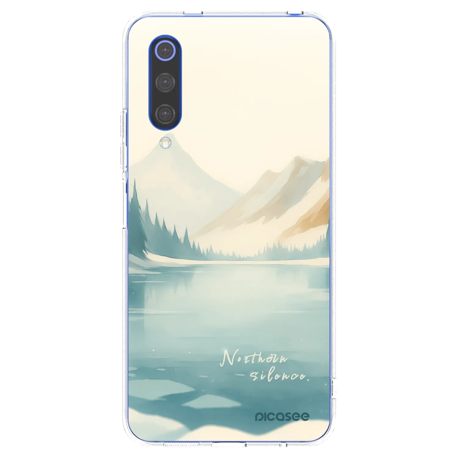 Picasee husă transparentă din silicon pentru Xiaomi Mi 9 SE - NOTHERN SILENCE