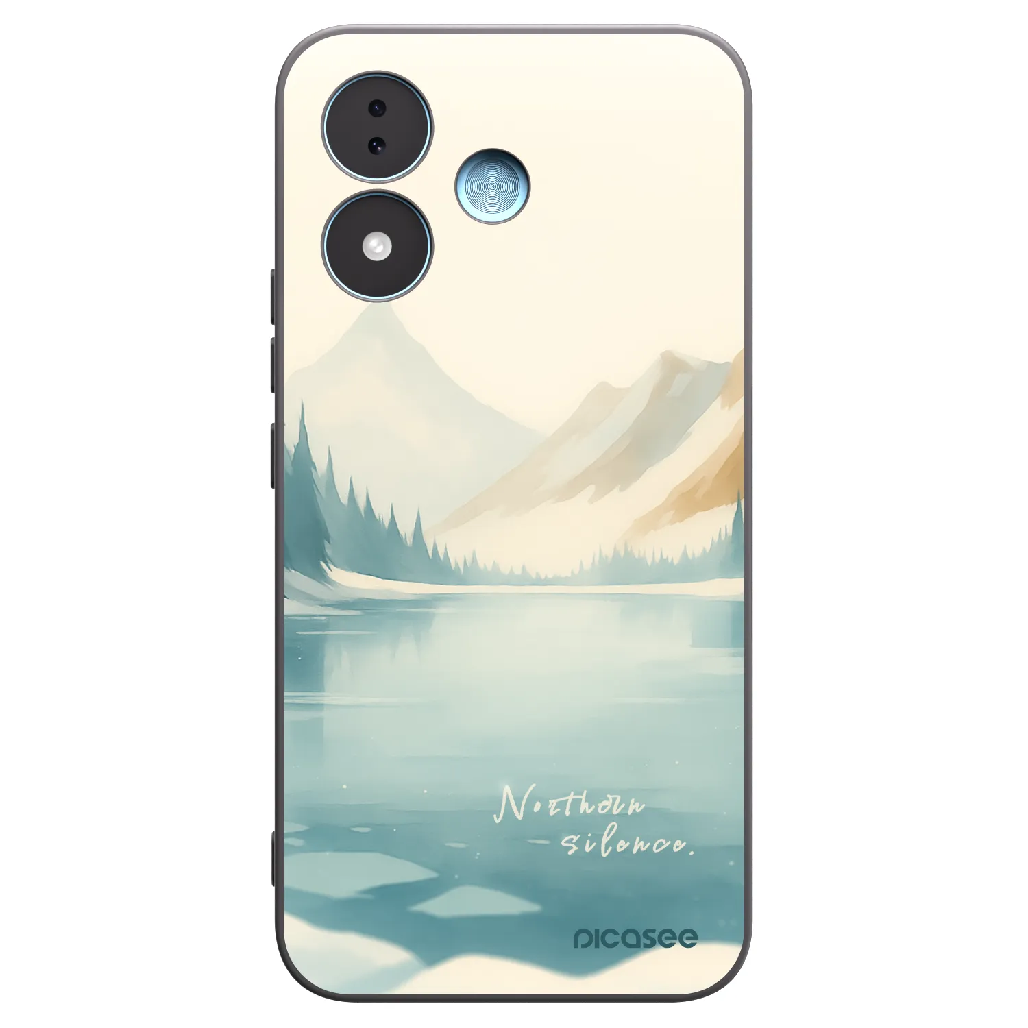 Picasee husă neagră din silicon pentru Xiaomi Redmi Note 17 5G - NOTHERN SILENCE