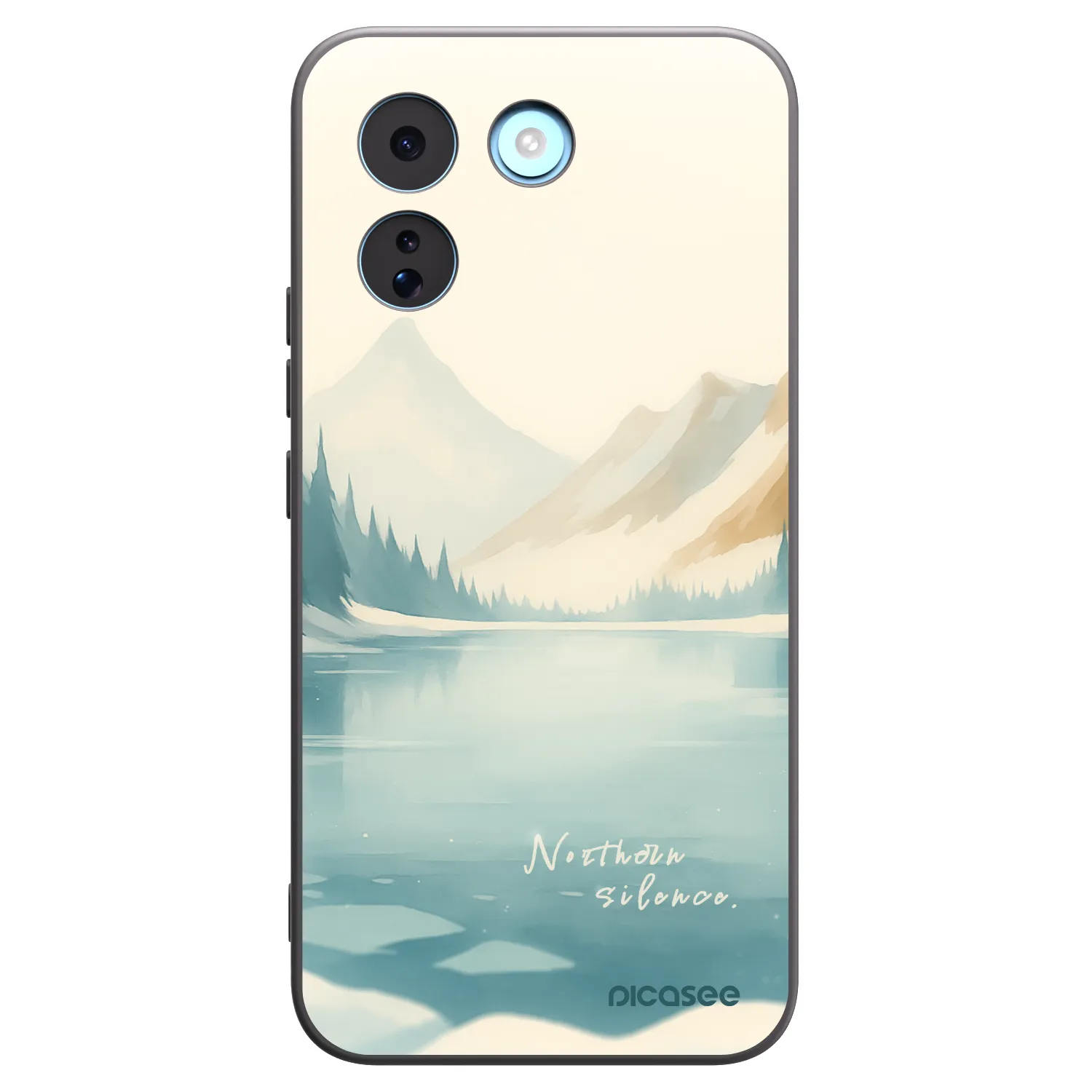 Picasee husă neagră din silicon pentru Xiaomi Redmi Note 17 Pro MAX 5G - NOTHERN SILENCE