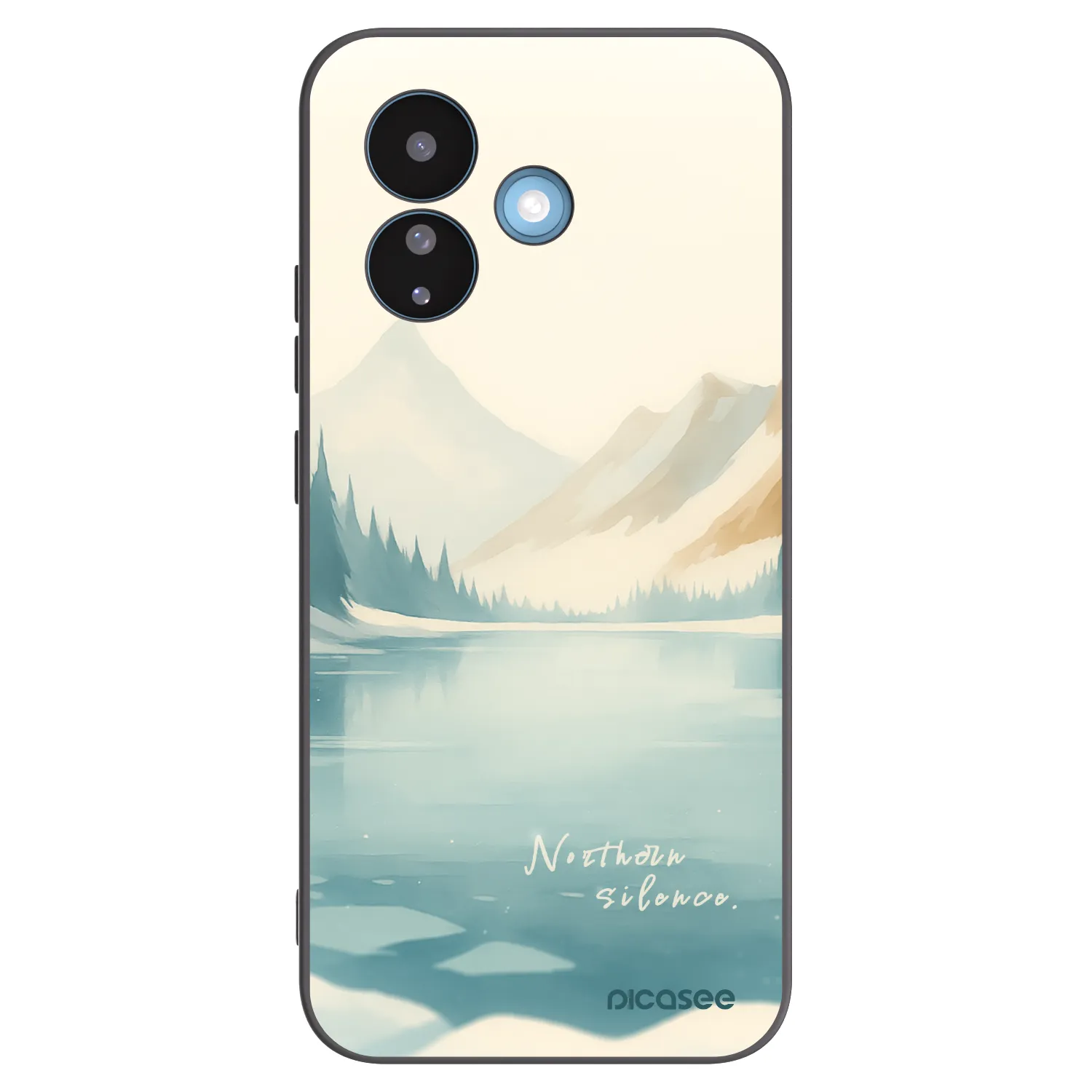 Picasee husă neagră din silicon pentru Xiaomi Redmi Note 17 Pro 5G - NOTHERN SILENCE