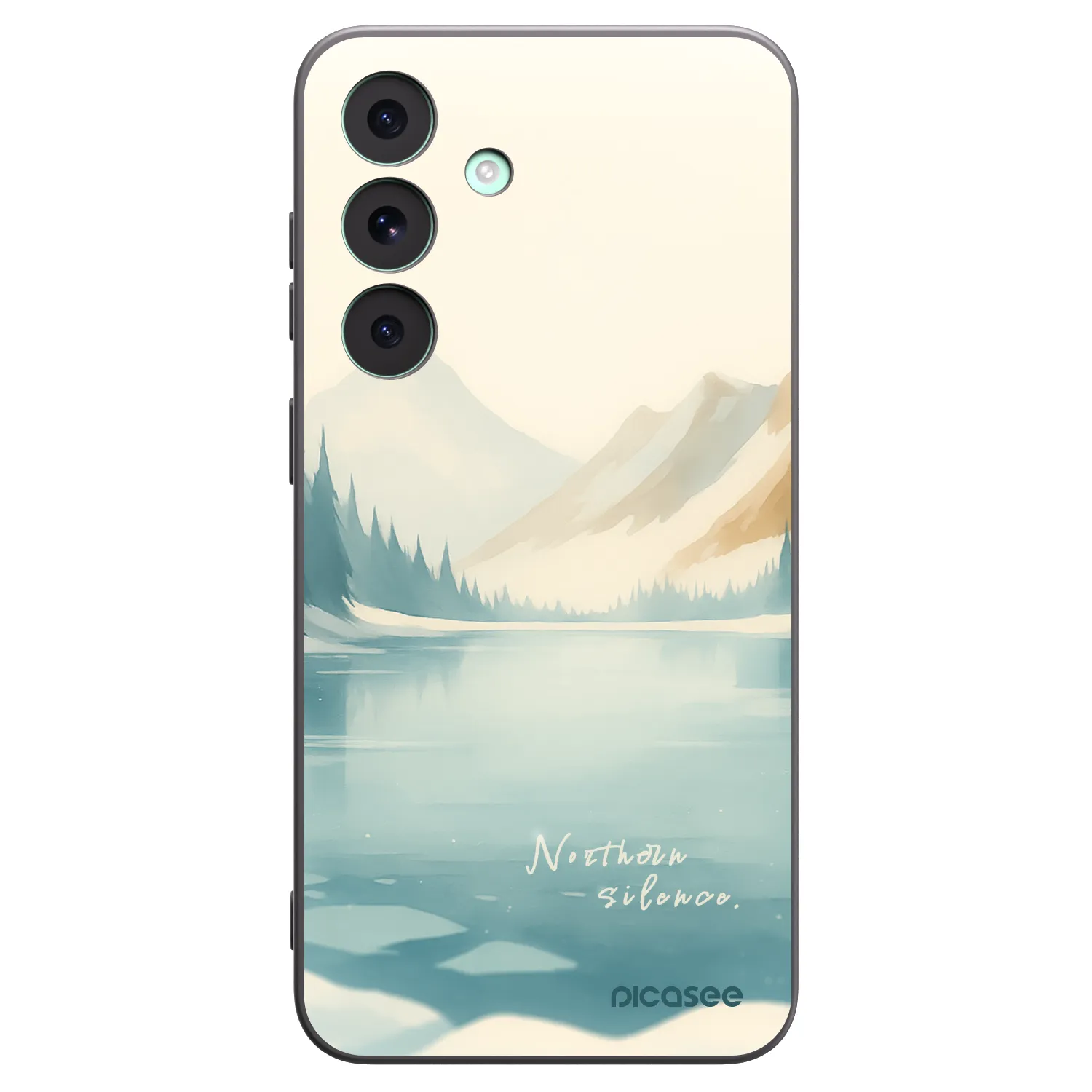 Picasee husă neagră din silicon pentru Samsung Galaxy S26 FE - NOTHERN SILENCE