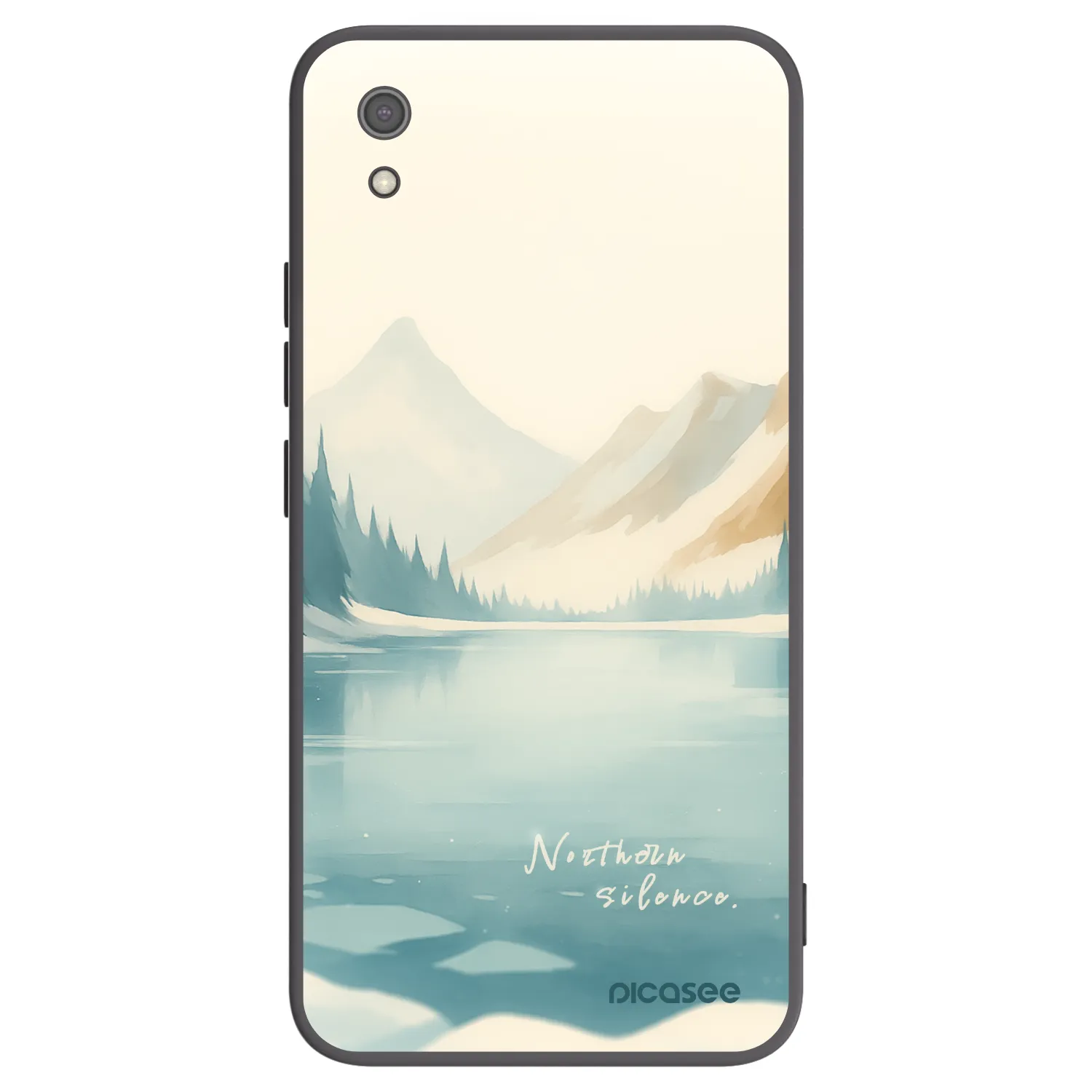 Picasee husă neagră din silicon pentru Xiaomi Redmi 7A - NOTHERN SILENCE