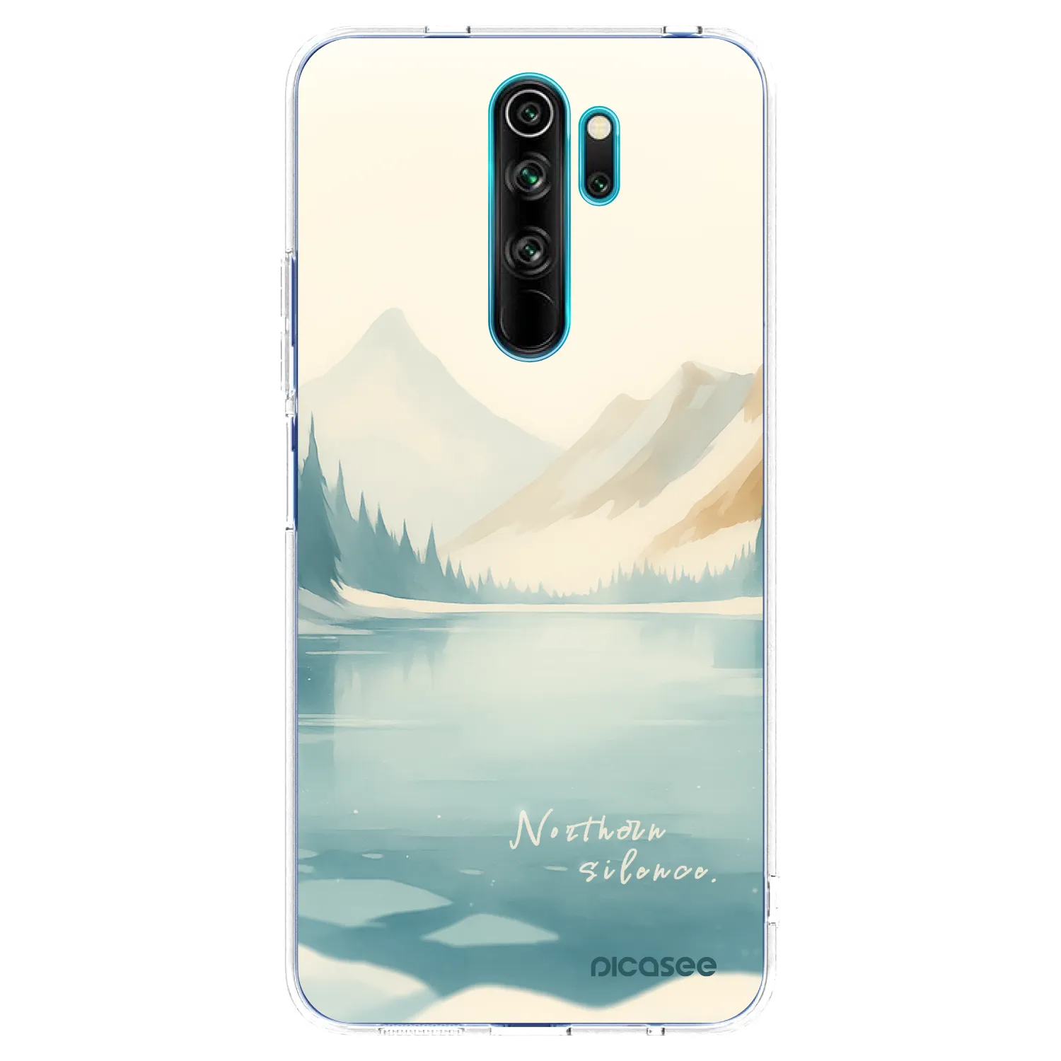 Picasee husă transparentă din silicon pentru Xiaomi Redmi Note 8 Pro - NOTHERN SILENCE