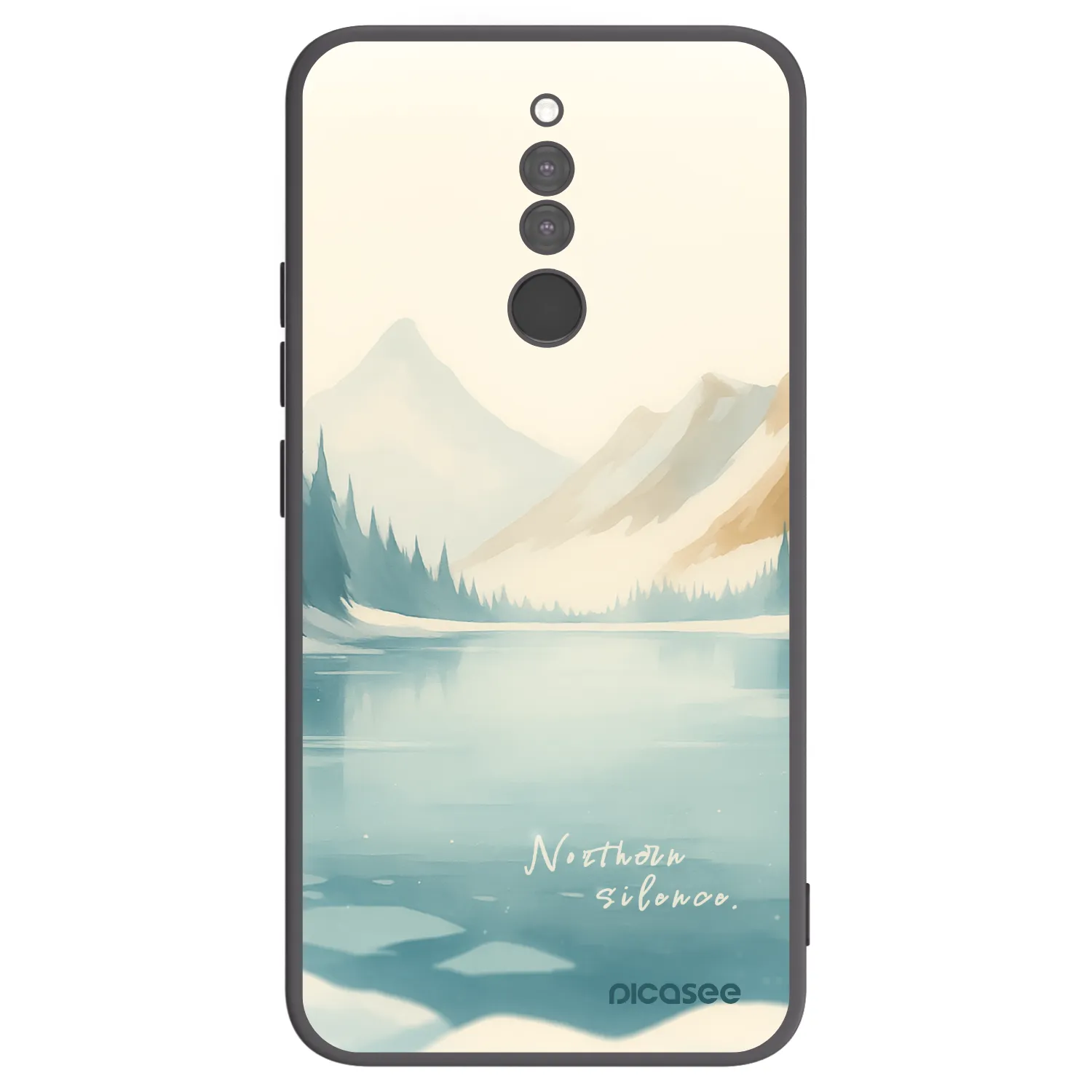 Picasee husă neagră din silicon pentru Xiaomi Redmi 8 - NOTHERN SILENCE