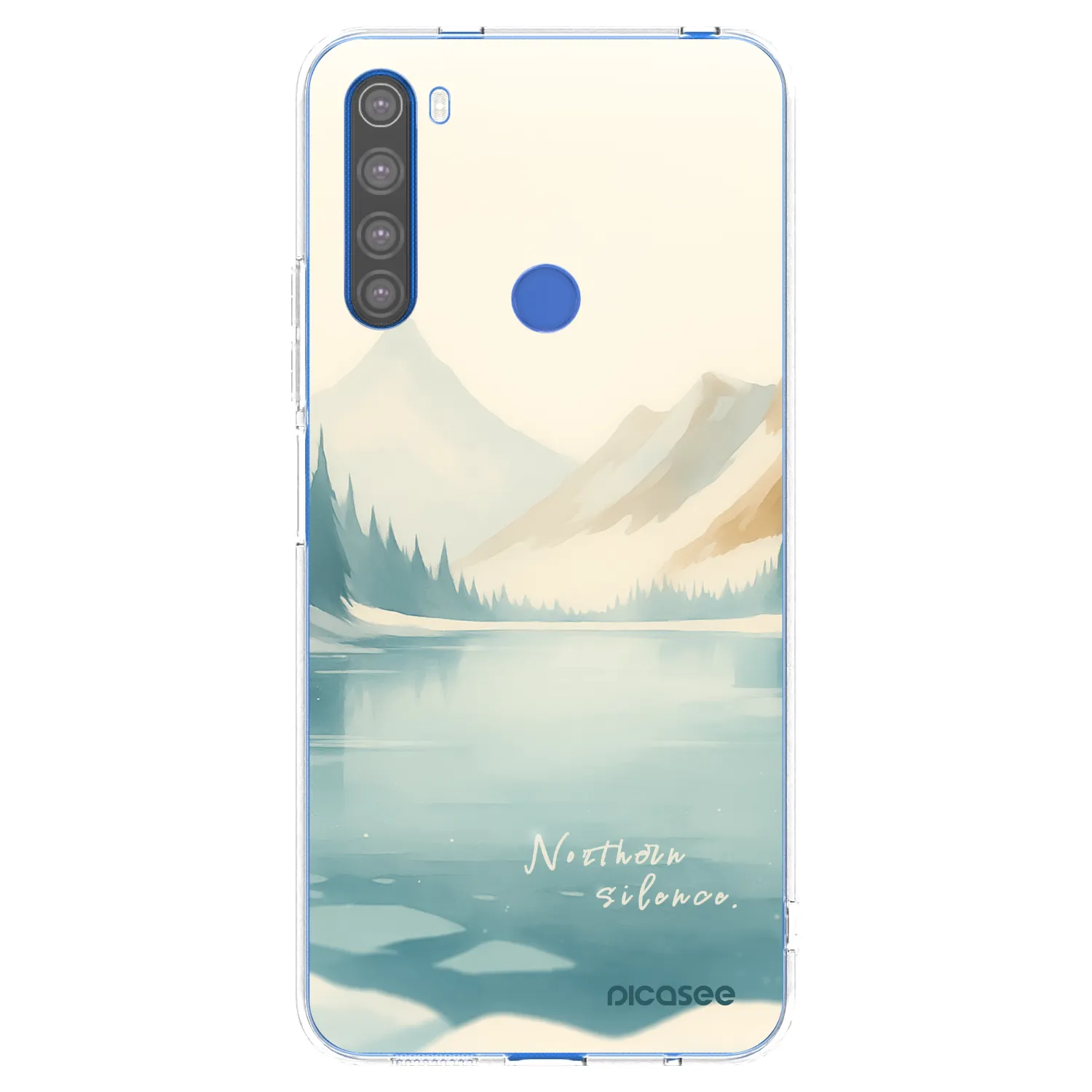 Picasee husă transparentă din silicon pentru Xiaomi Redmi Note 8T - NOTHERN SILENCE