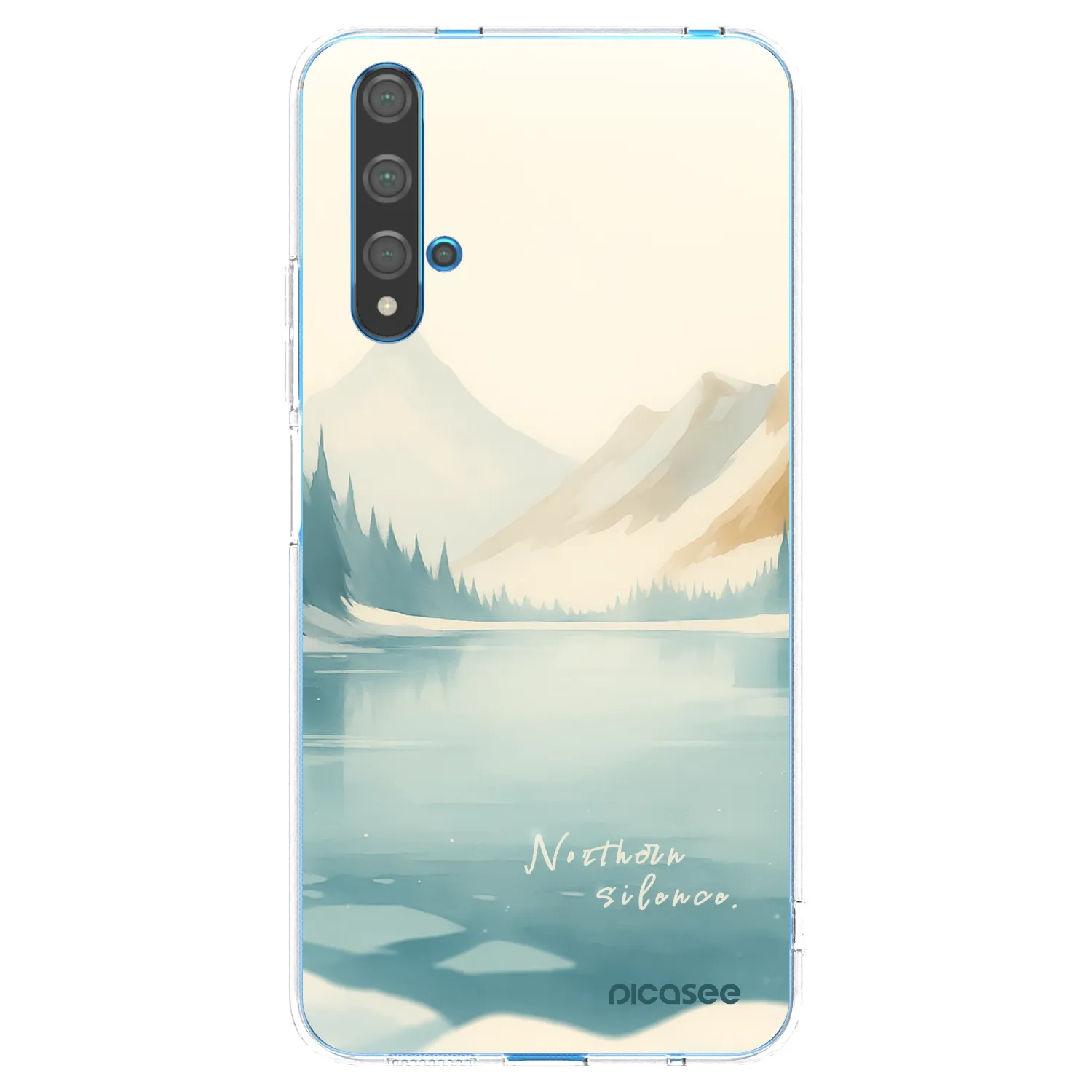 Picasee husă transparentă din silicon pentru Huawei Nova 5T - NOTHERN SILENCE
