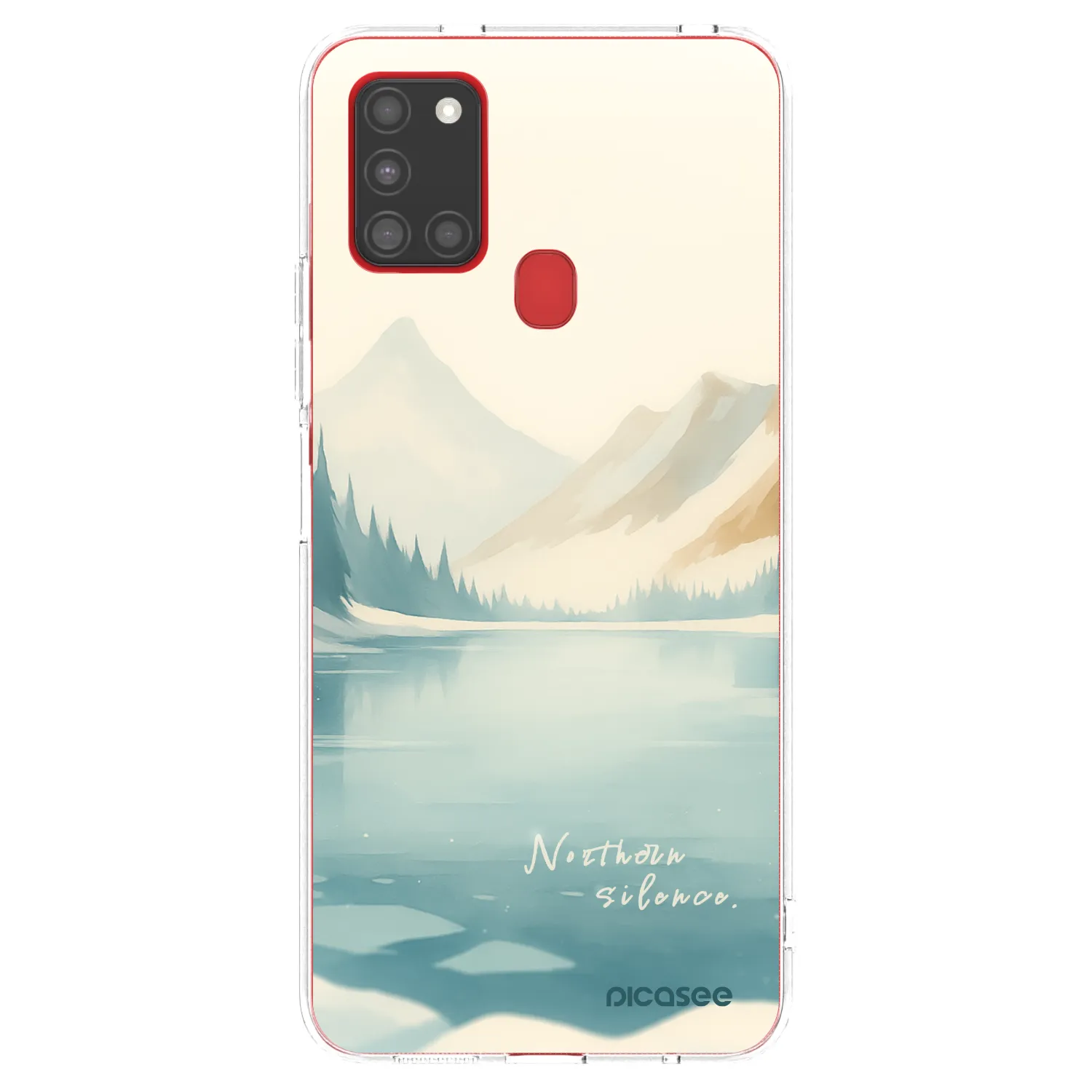 Picasee husă transparentă din silicon pentru Samsung Galaxy A21s - NOTHERN SILENCE