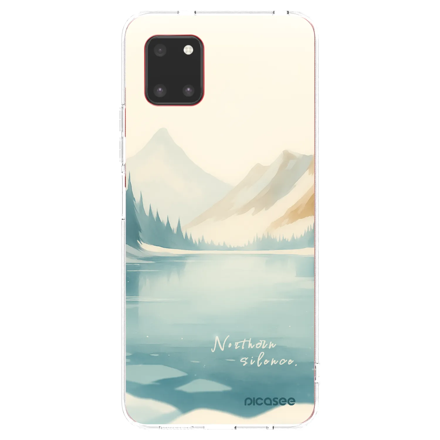 Picasee husă transparentă din silicon pentru Samsung Galaxy Note 10 Lite N770F - NOTHERN SILENCE
