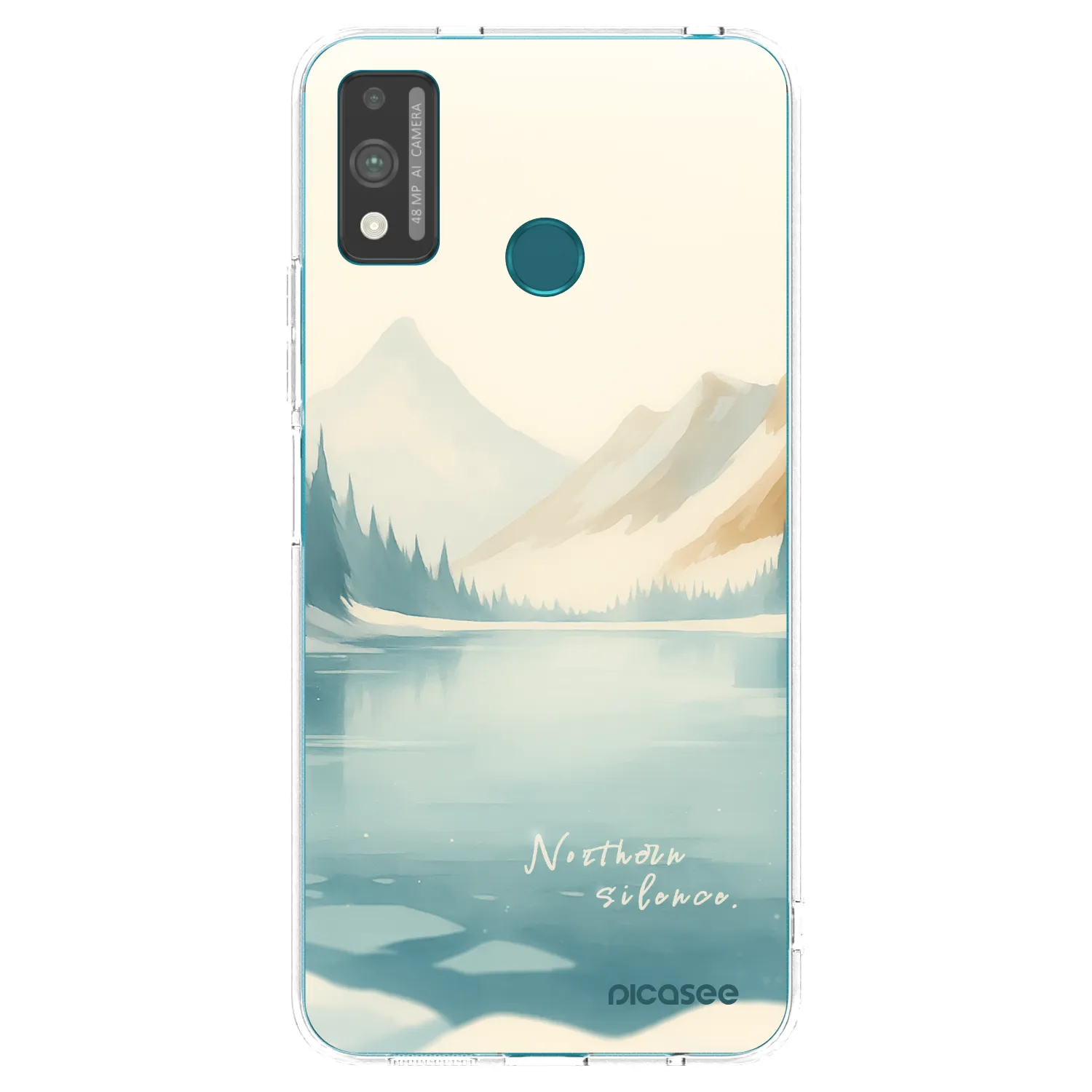 Picasee husă transparentă din silicon pentru Honor 9X Lite - NOTHERN SILENCE