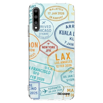 Picasee husă transparentă din silicon pentru Honor 9X Pro - PASSPORT EDITION