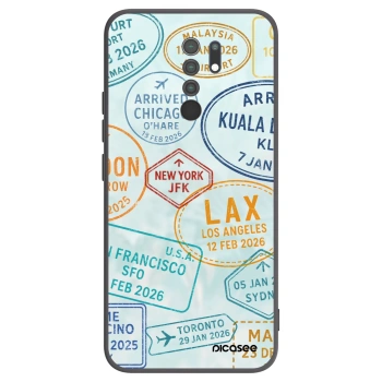 Picasee husă neagră din silicon pentru Xiaomi Redmi 9 - PASSPORT EDITION